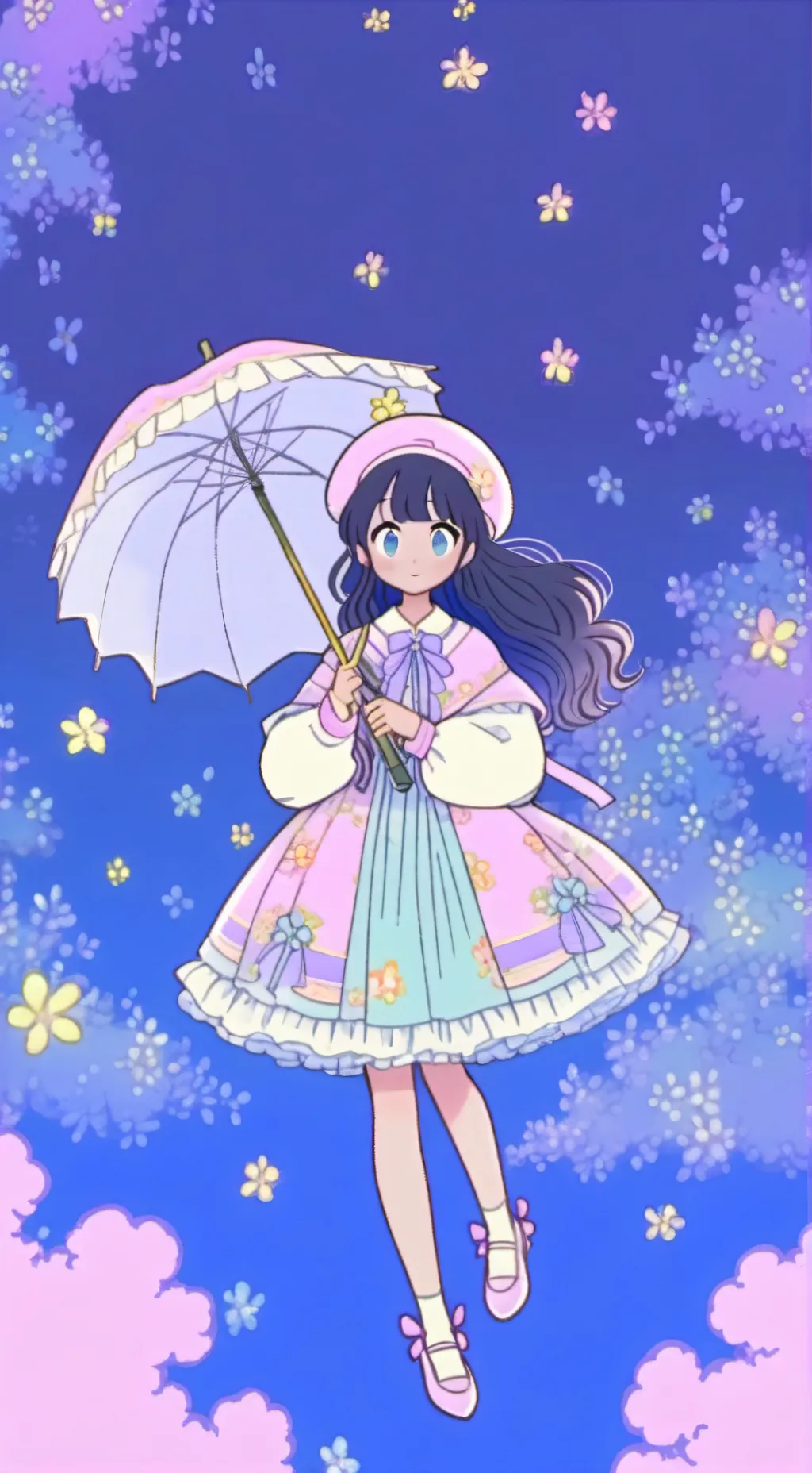 ai character: Entre mundos background