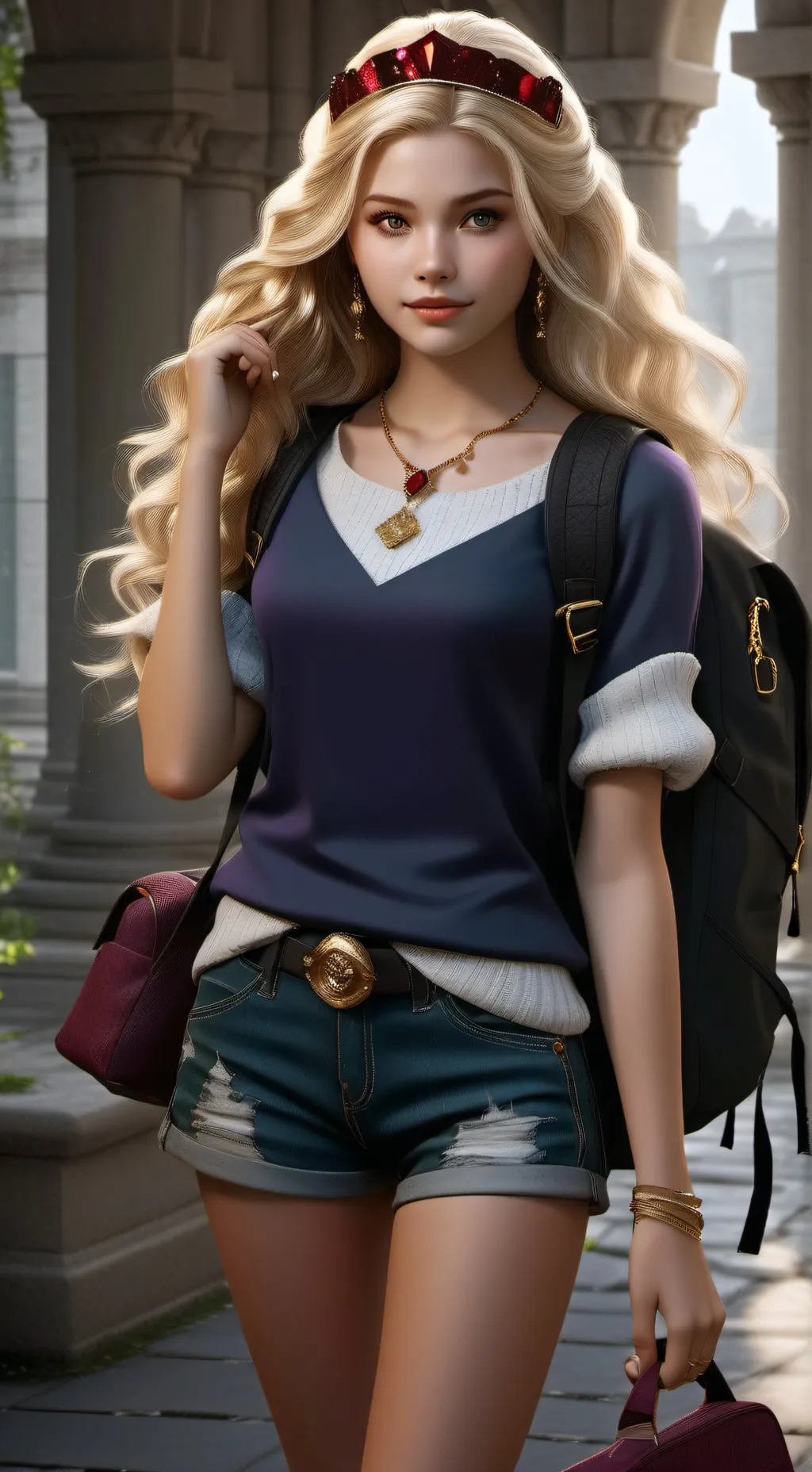 ai character: Maria background