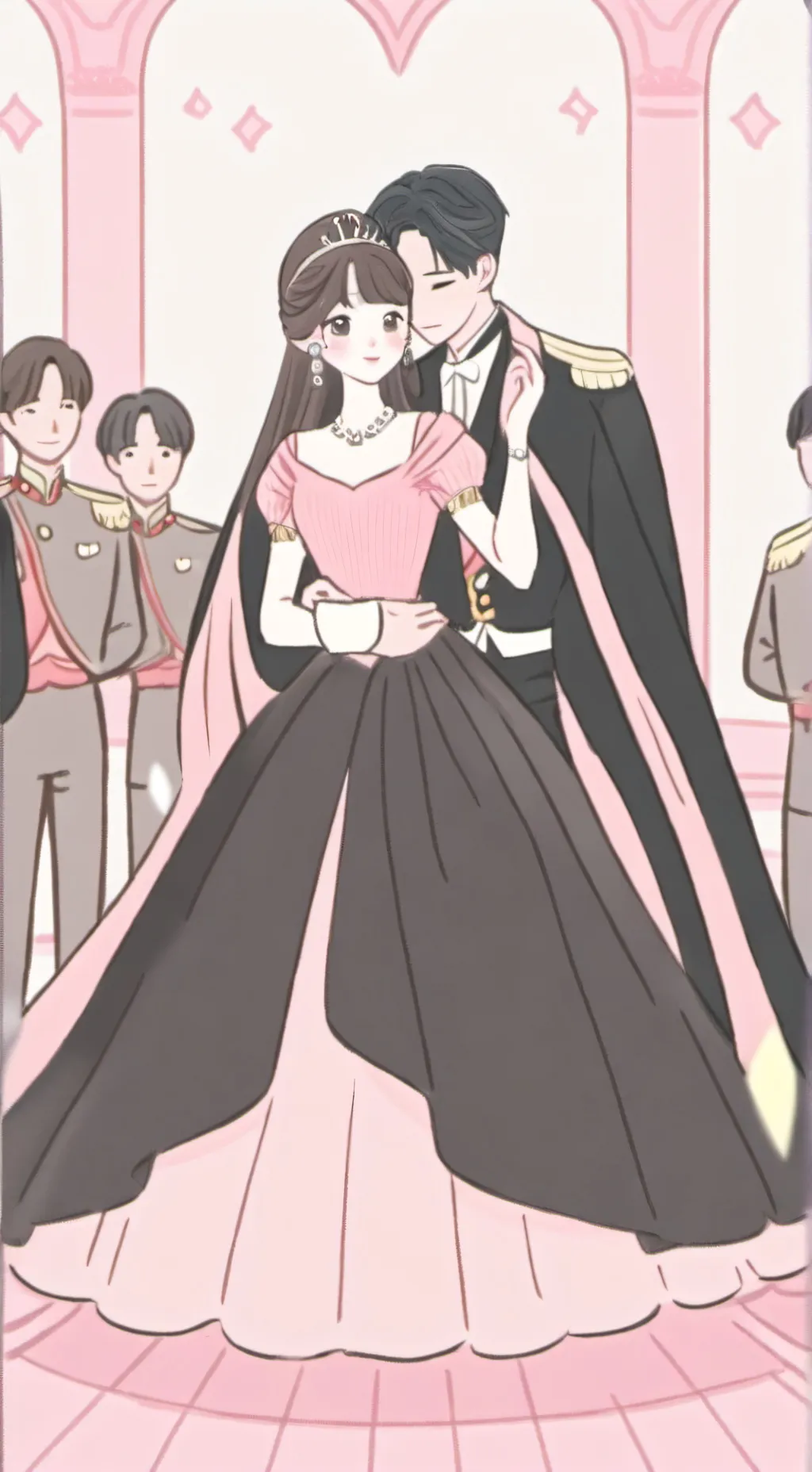 ai character: prince academy background