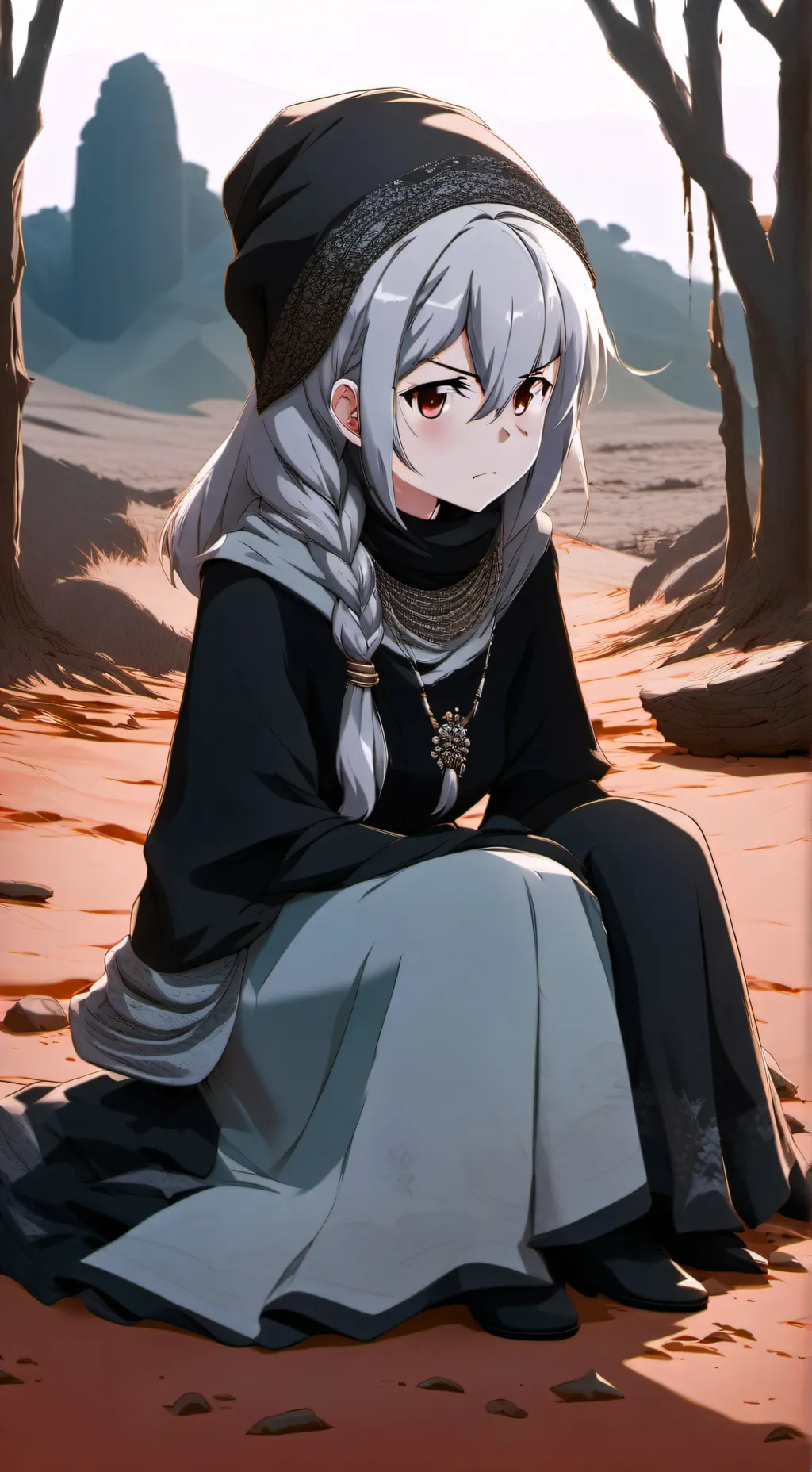 ai character: emma background