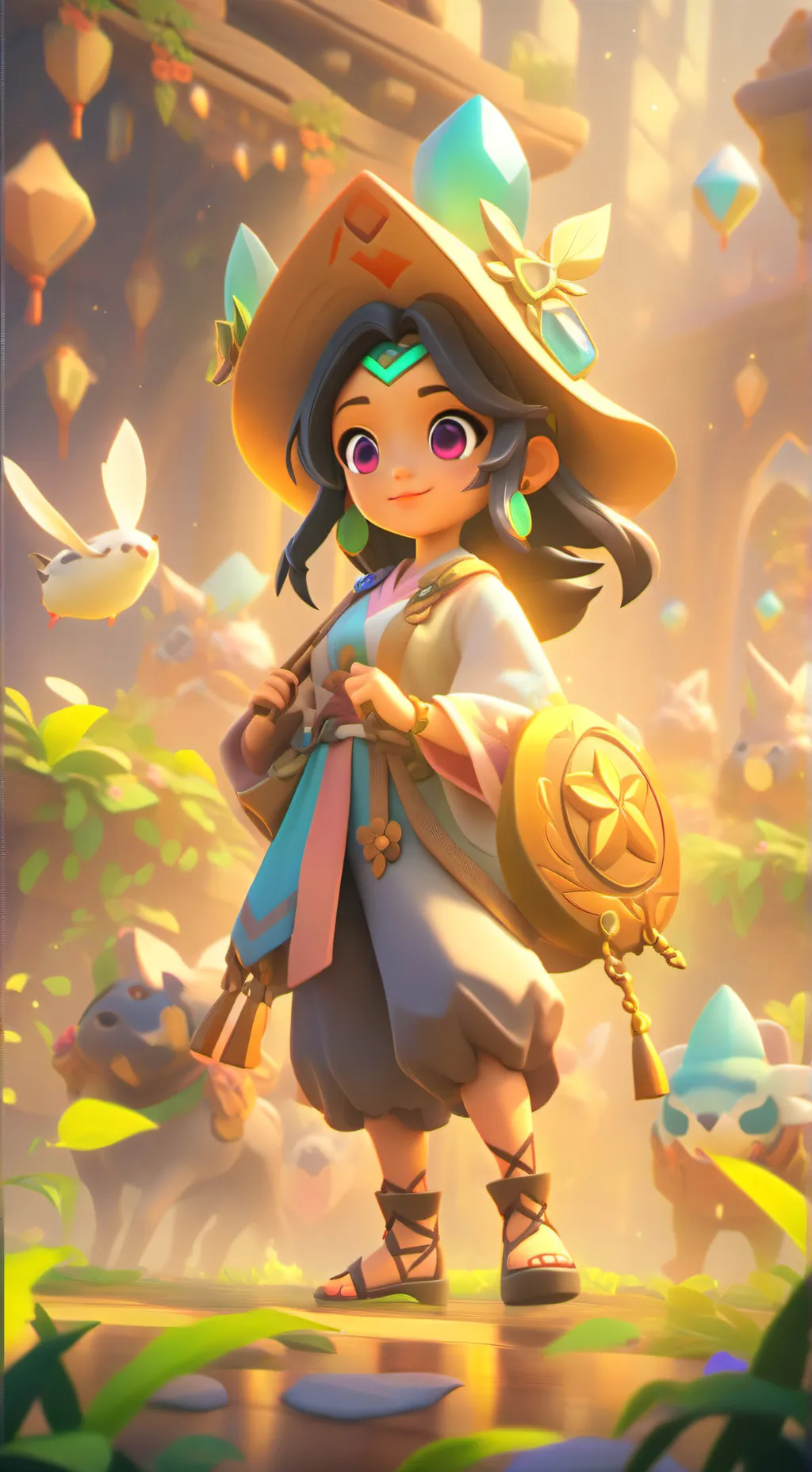 ai character: мир денди background