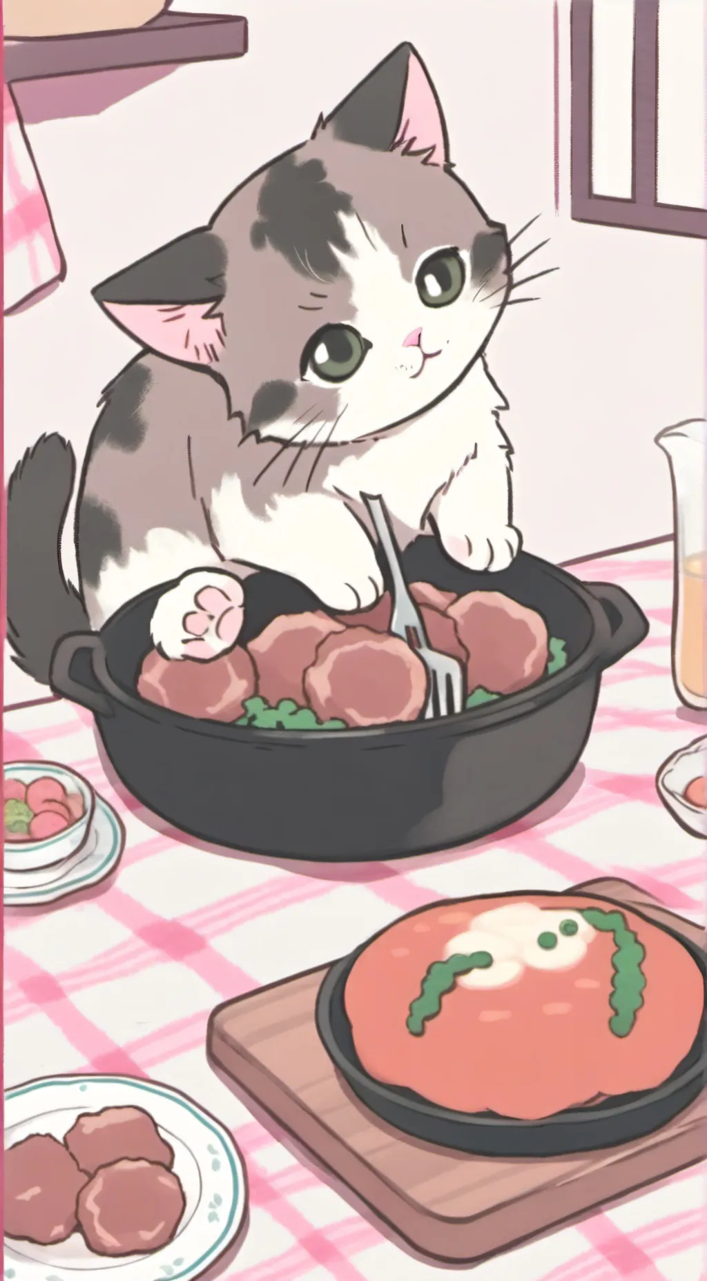 ai character: Uhm this is sus dw background