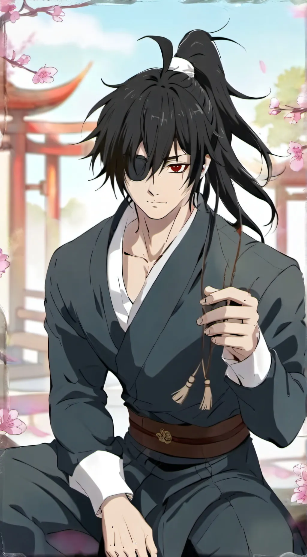 ai character: Hyakkimaru background