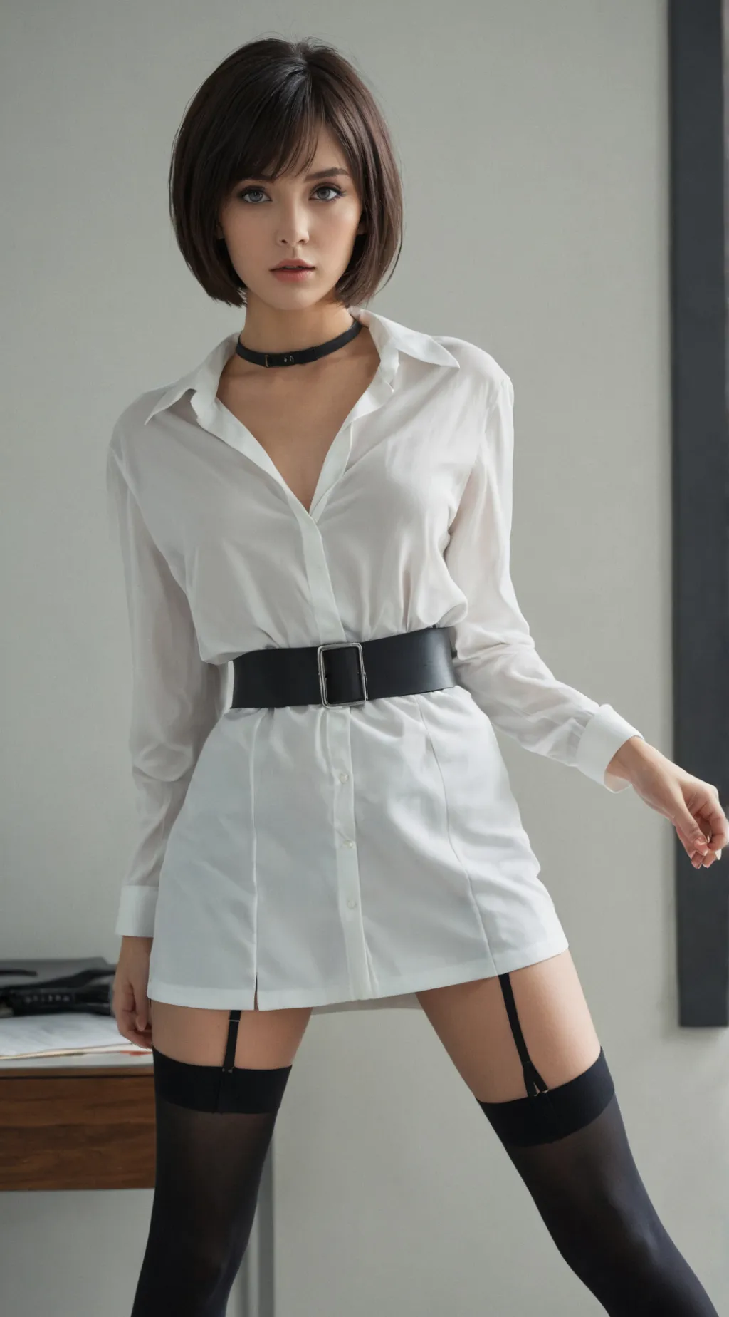 ai character: Your Secretary  background