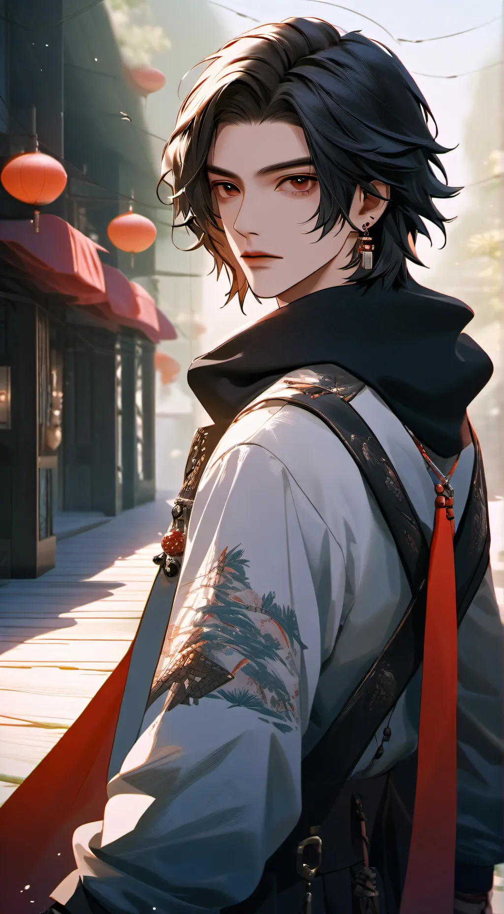 ai character: 💢Zack💢 background