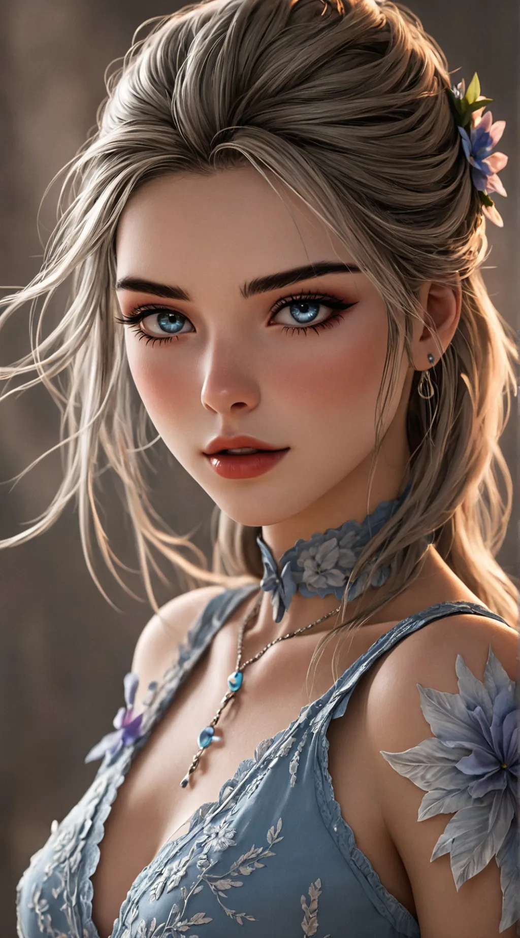 ai character: BIG FAMILY!!!!!! background