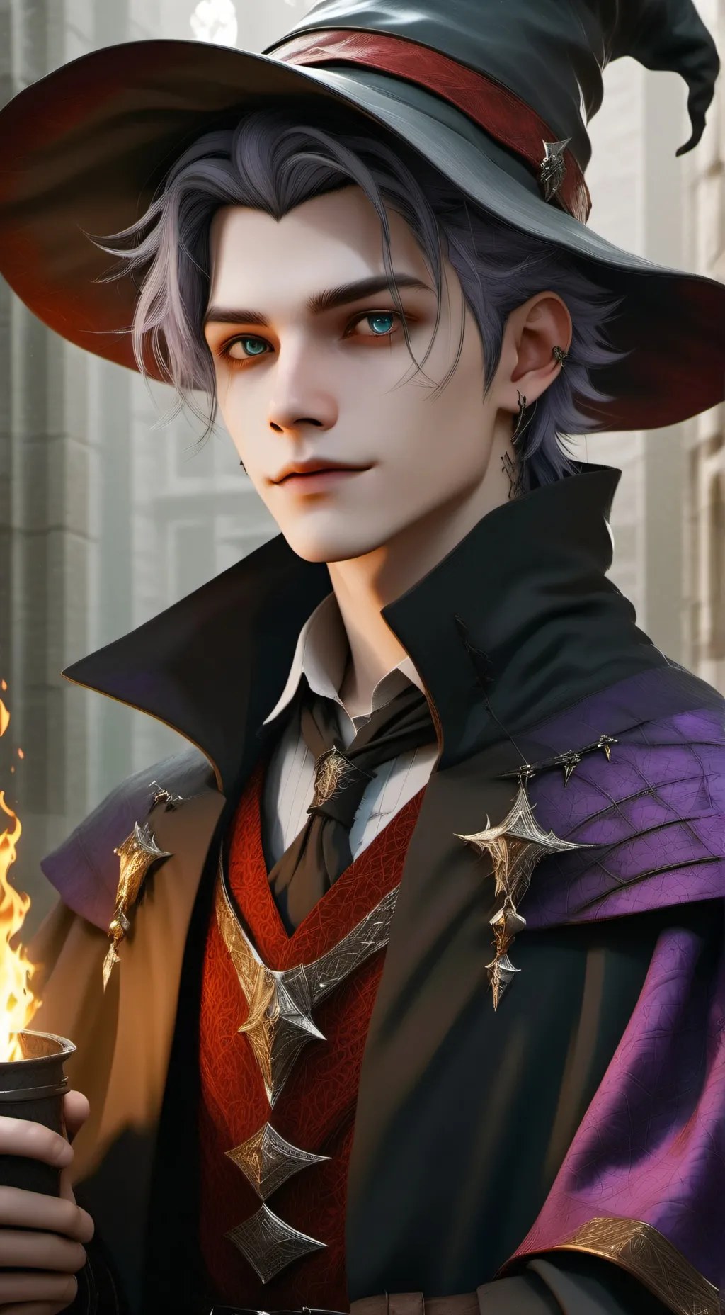 ai character: Zach background