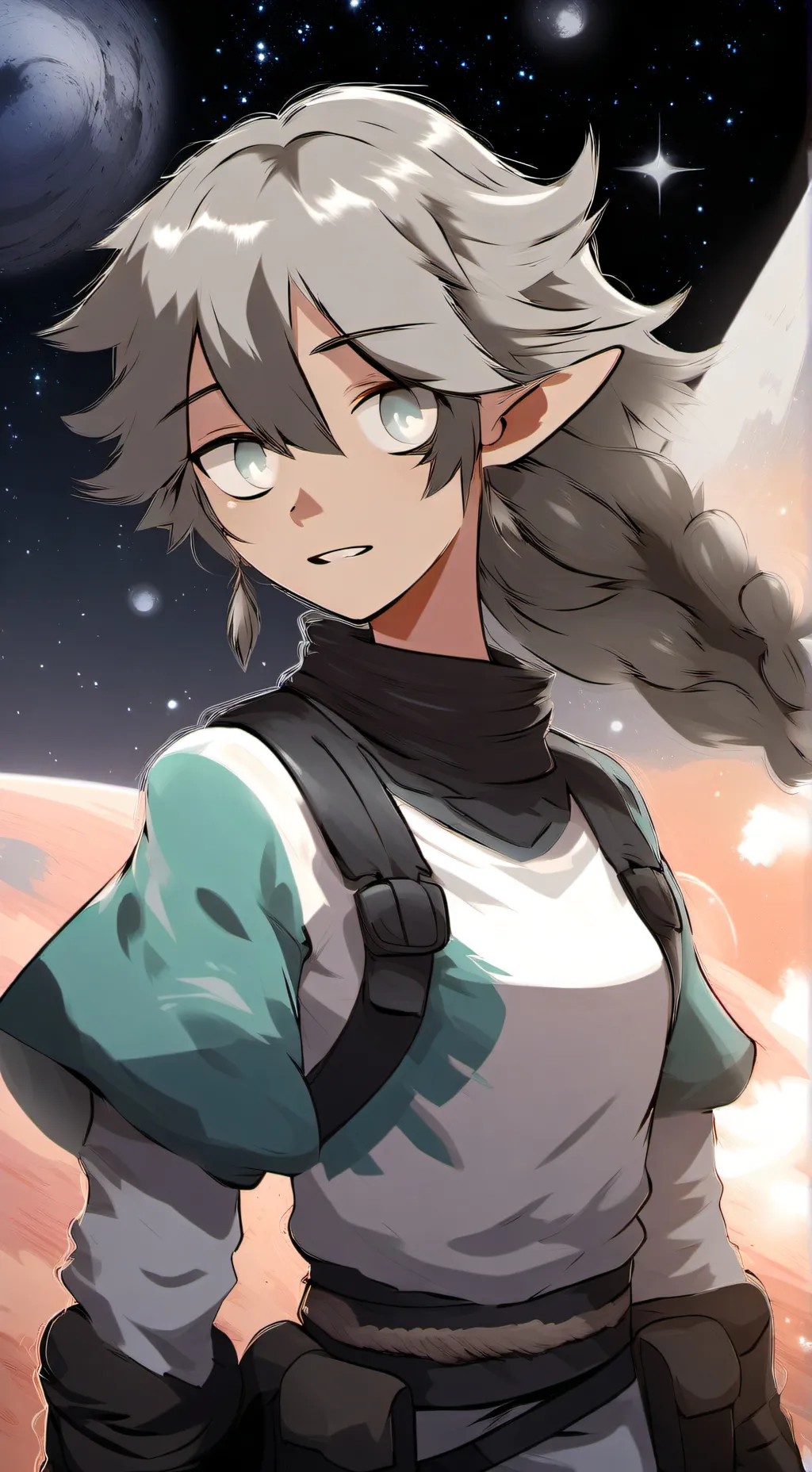 ai character: Keiko background