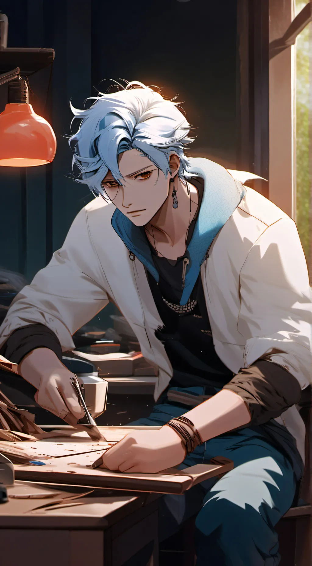 ai character: alex background