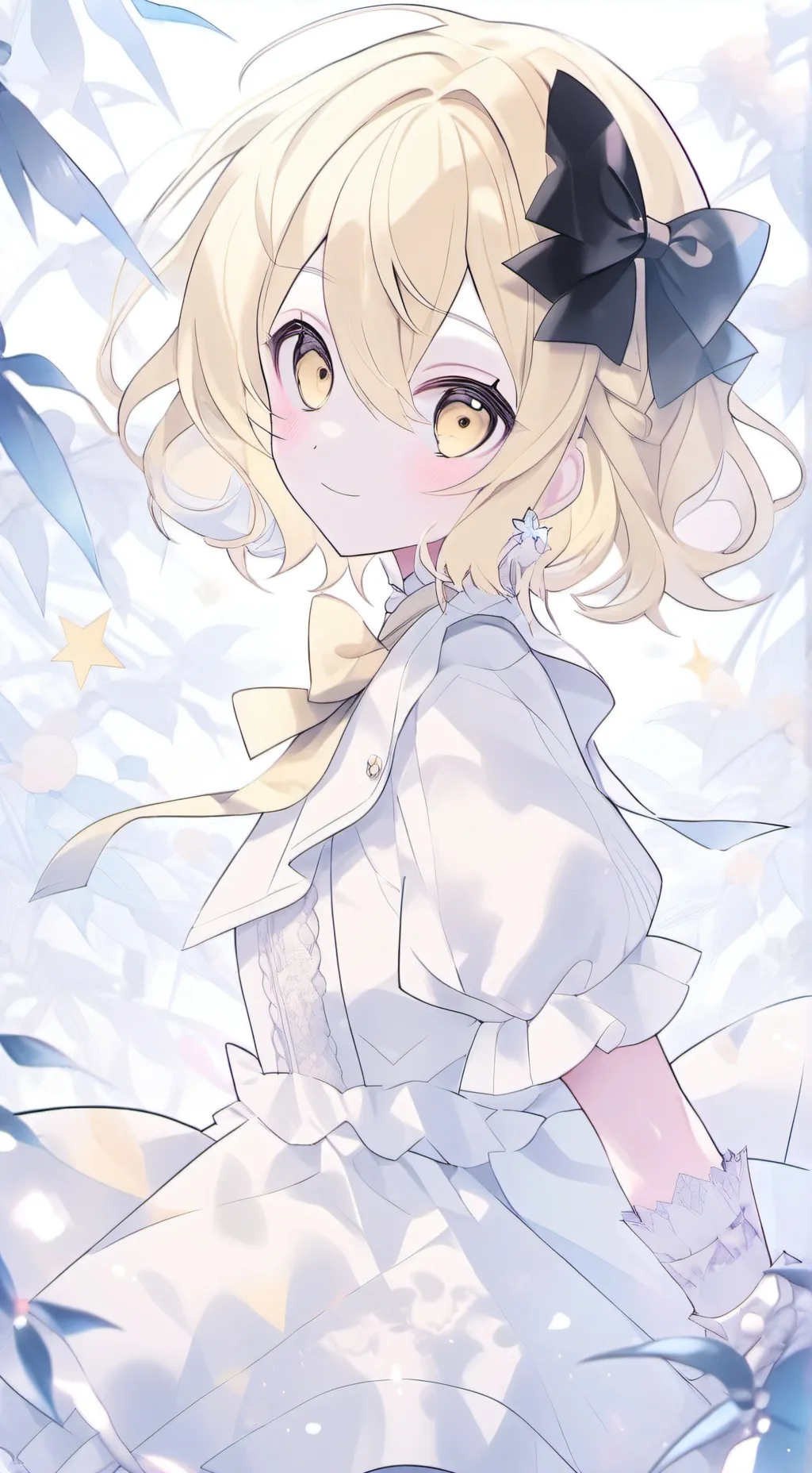 ai character: Female Denki ⚡️  background