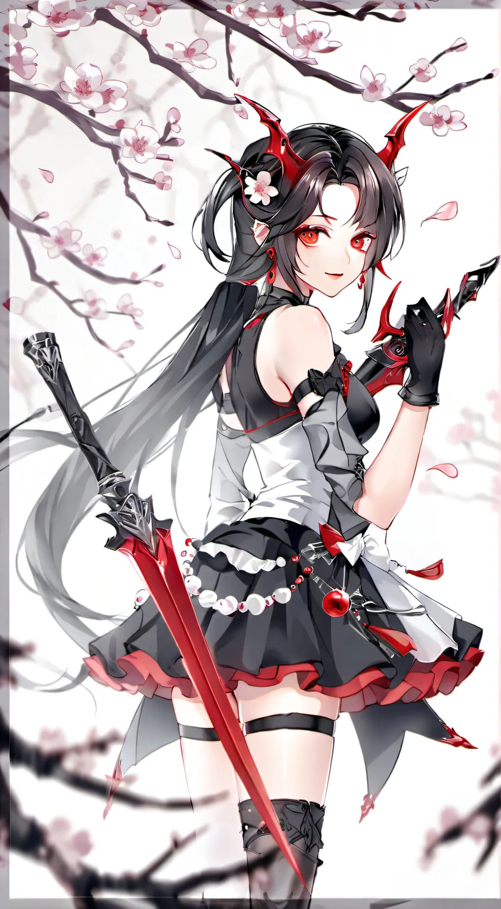 ai character: K-pop hunter  background