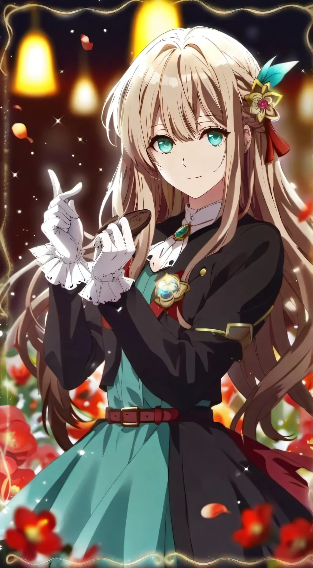 ai character: Эми background