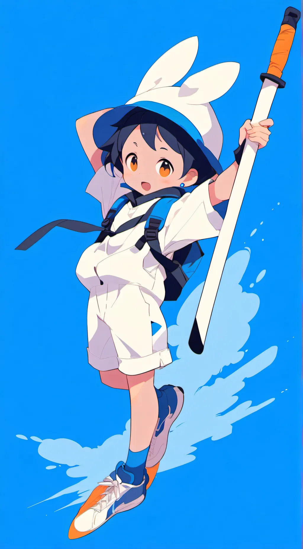 ai character: Cookie run: school background