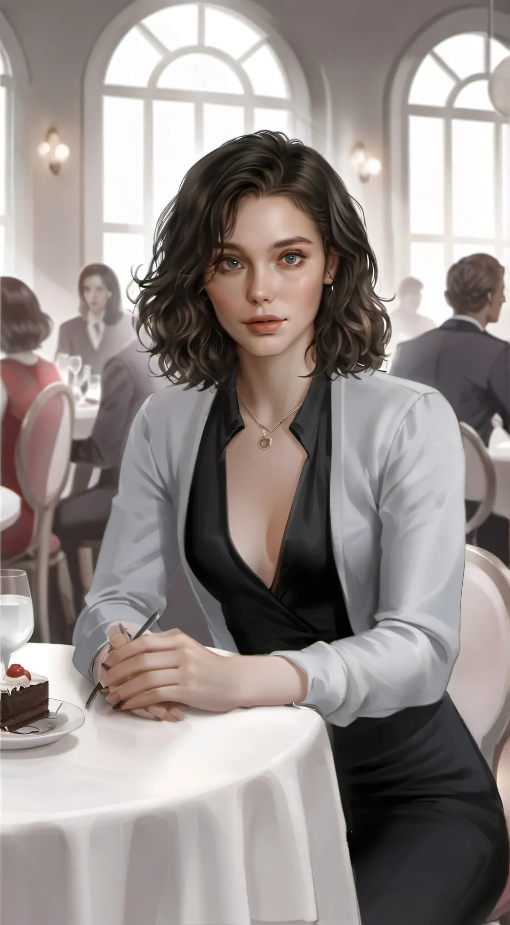 ai character: Bianca Pérez background