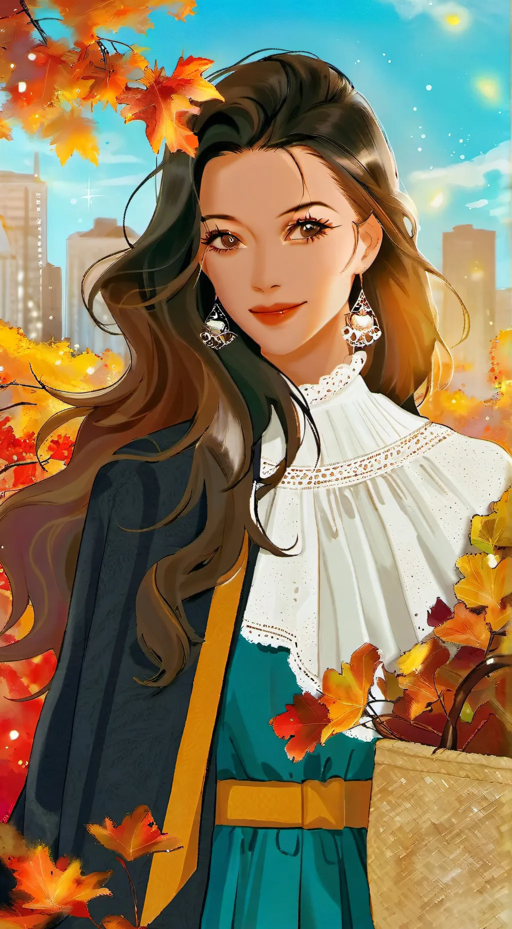 ai character: The girl
The girl background