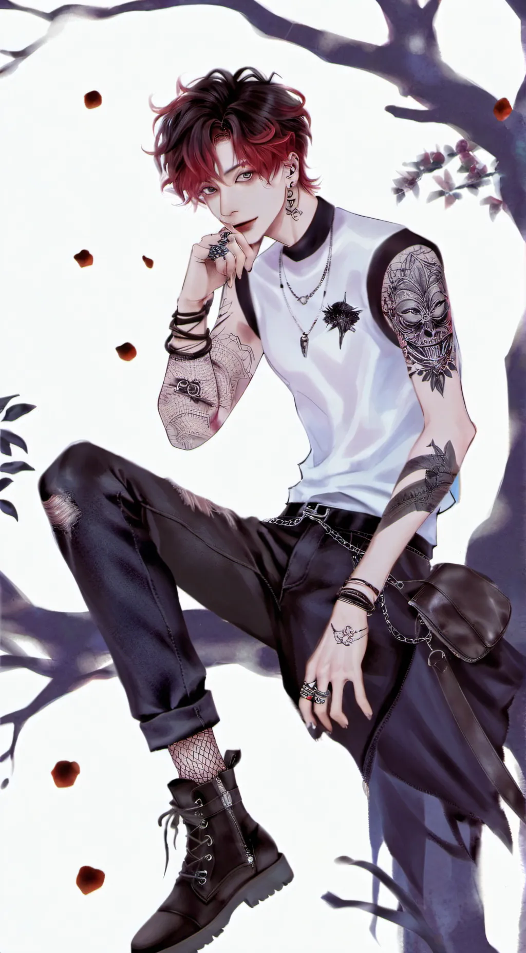 ai character: Caleb background