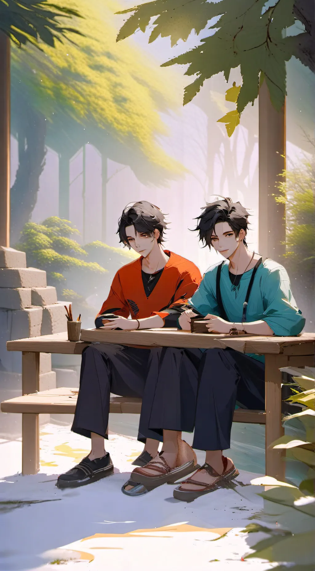 ai character: the golden boy's  background