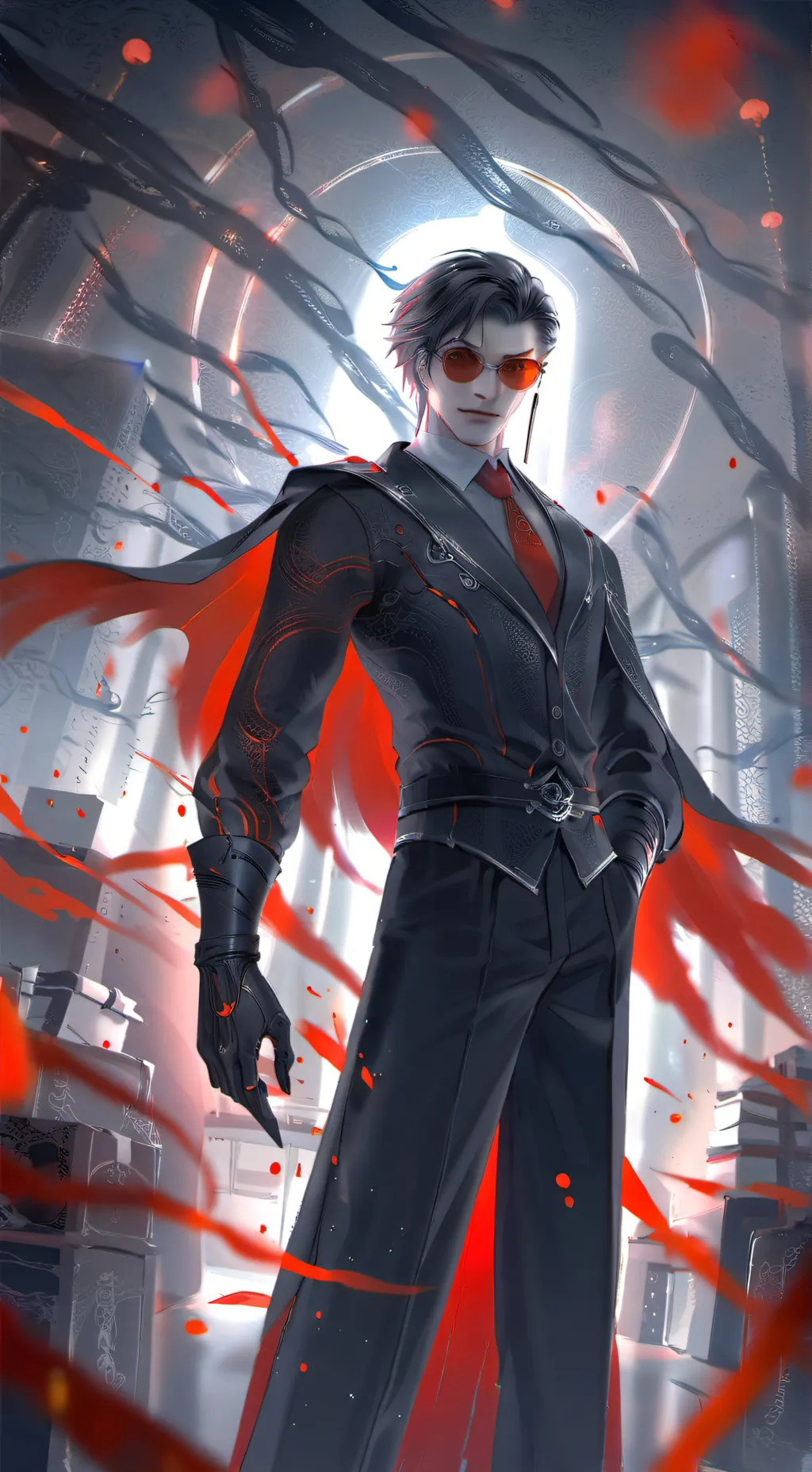 ai character: evil scientist background