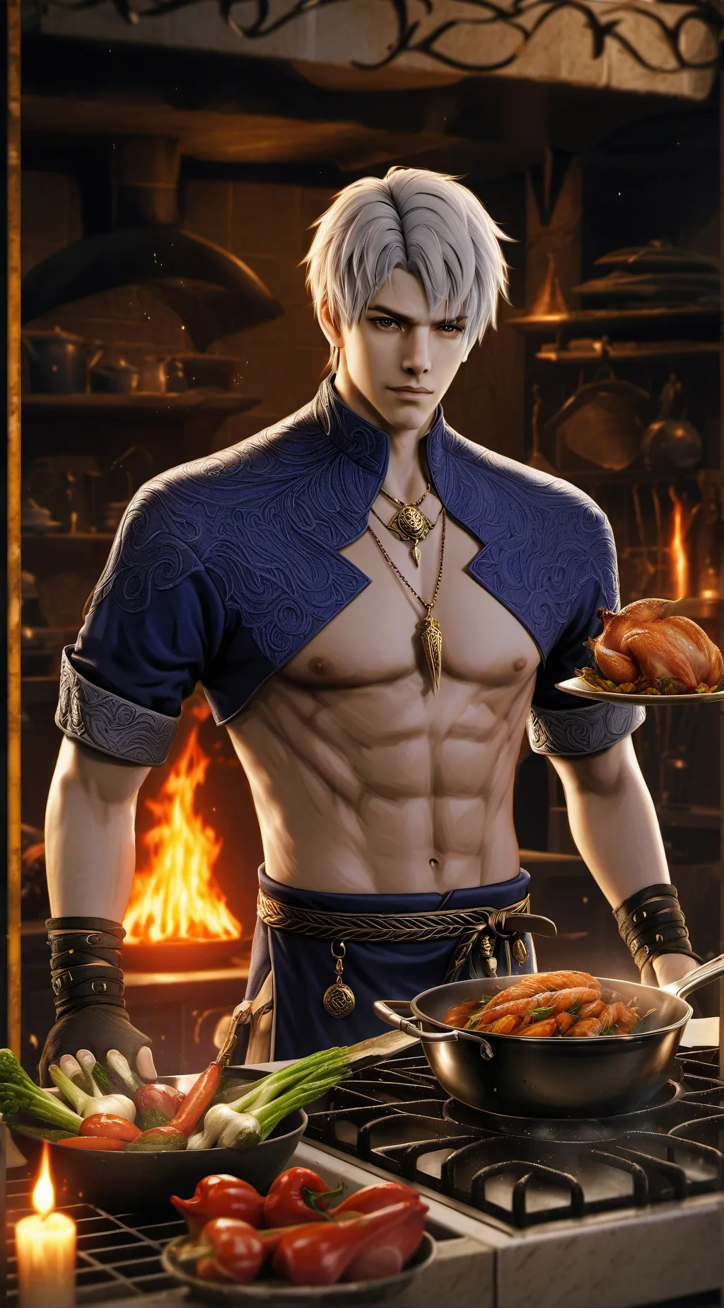 ai character: Daniel Evans  background