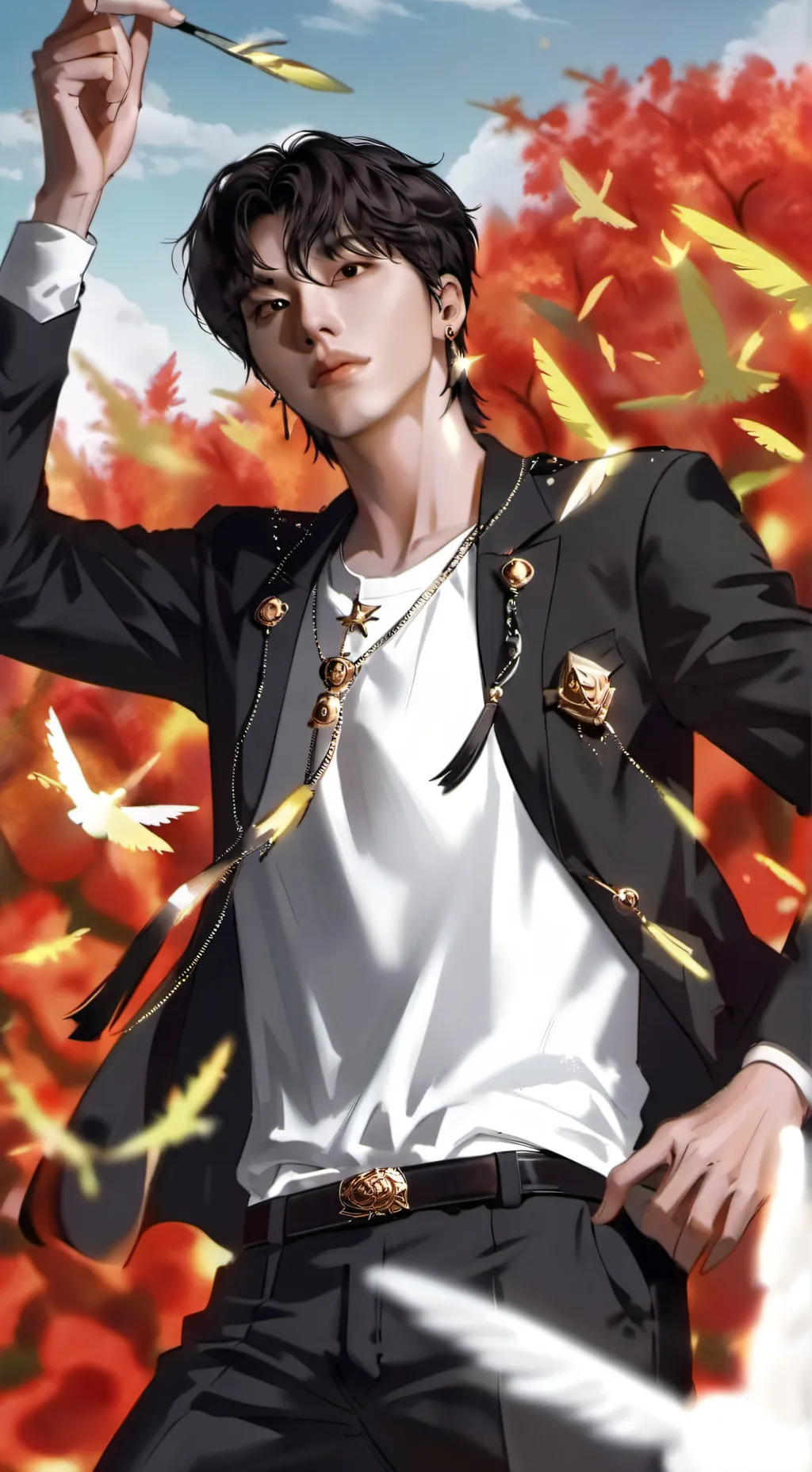 ai character: Byeon jihyo  background