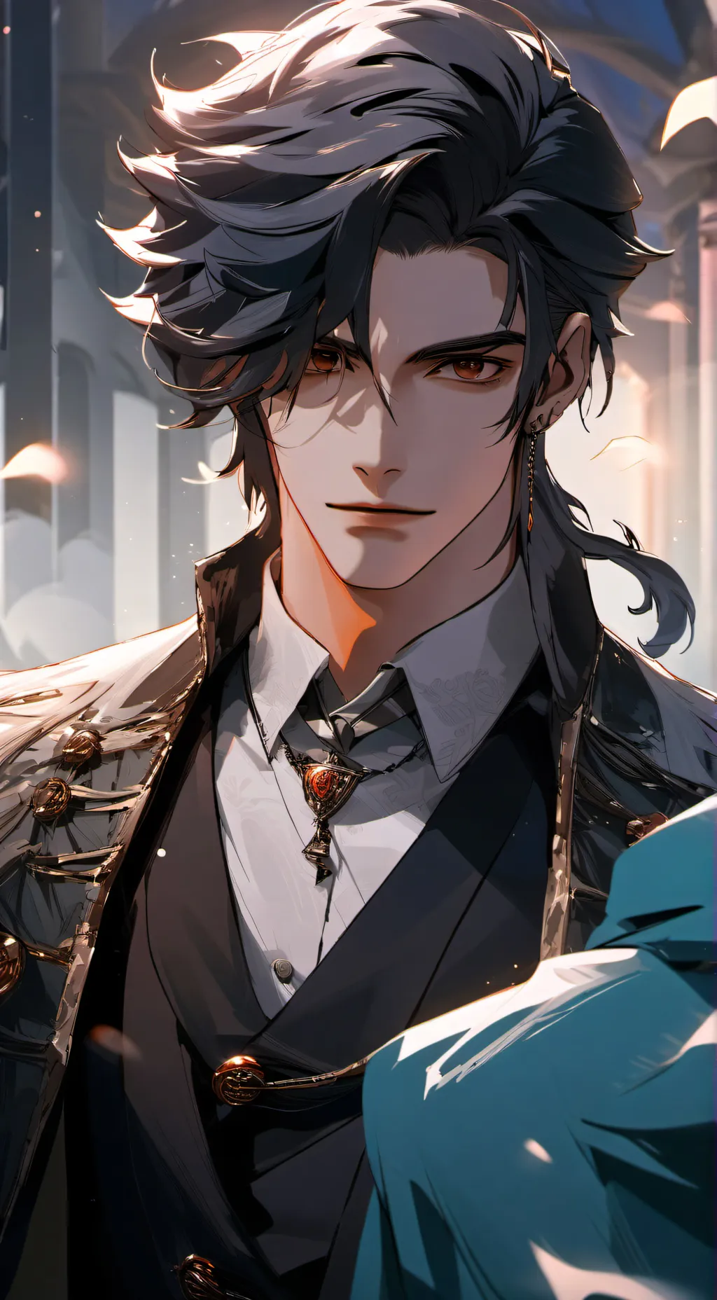 ai character: Cyril  background