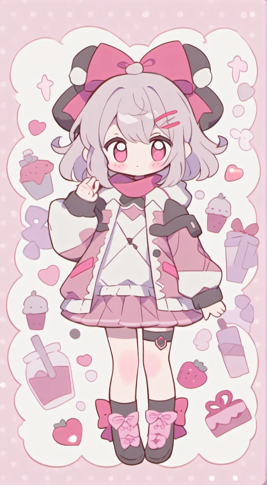 ai character: best friends yayyy background