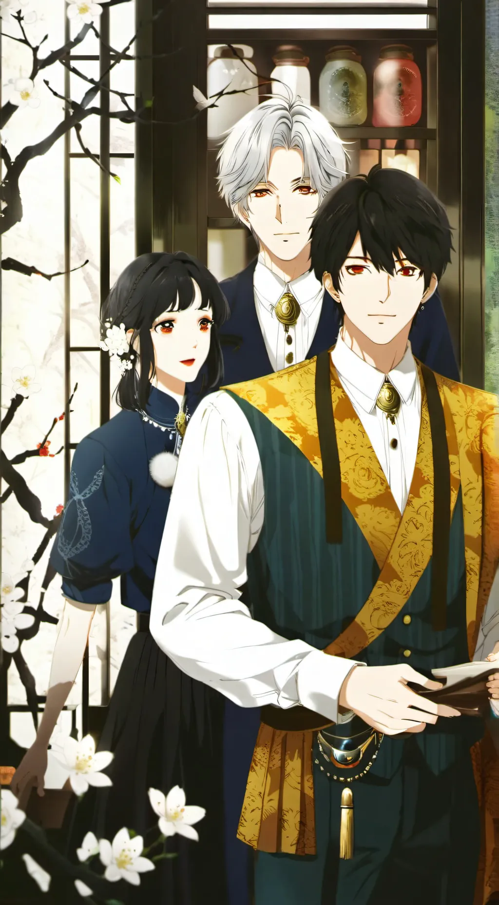 ai character: Tus hermanos😧😧 background