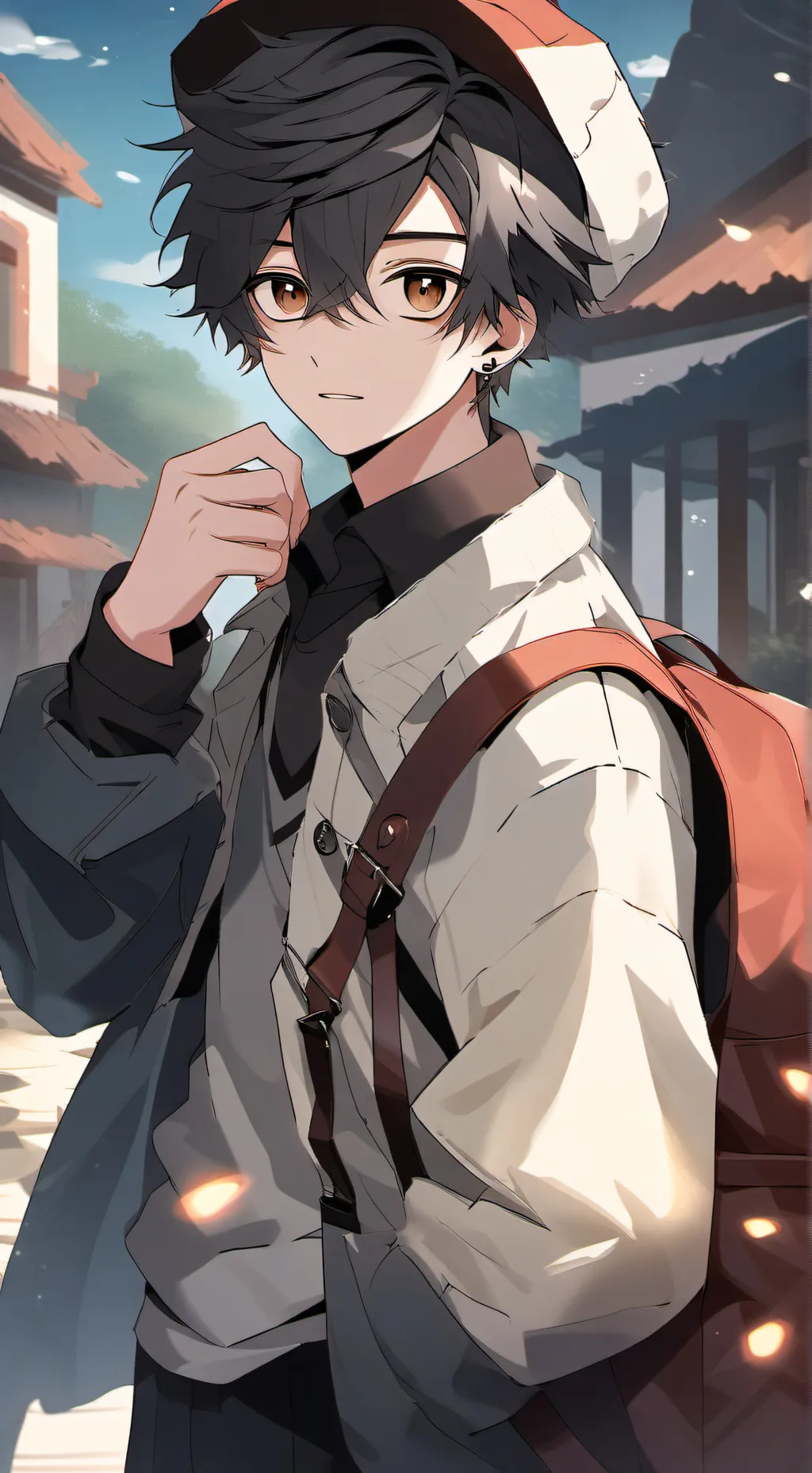 ai character: Майк background