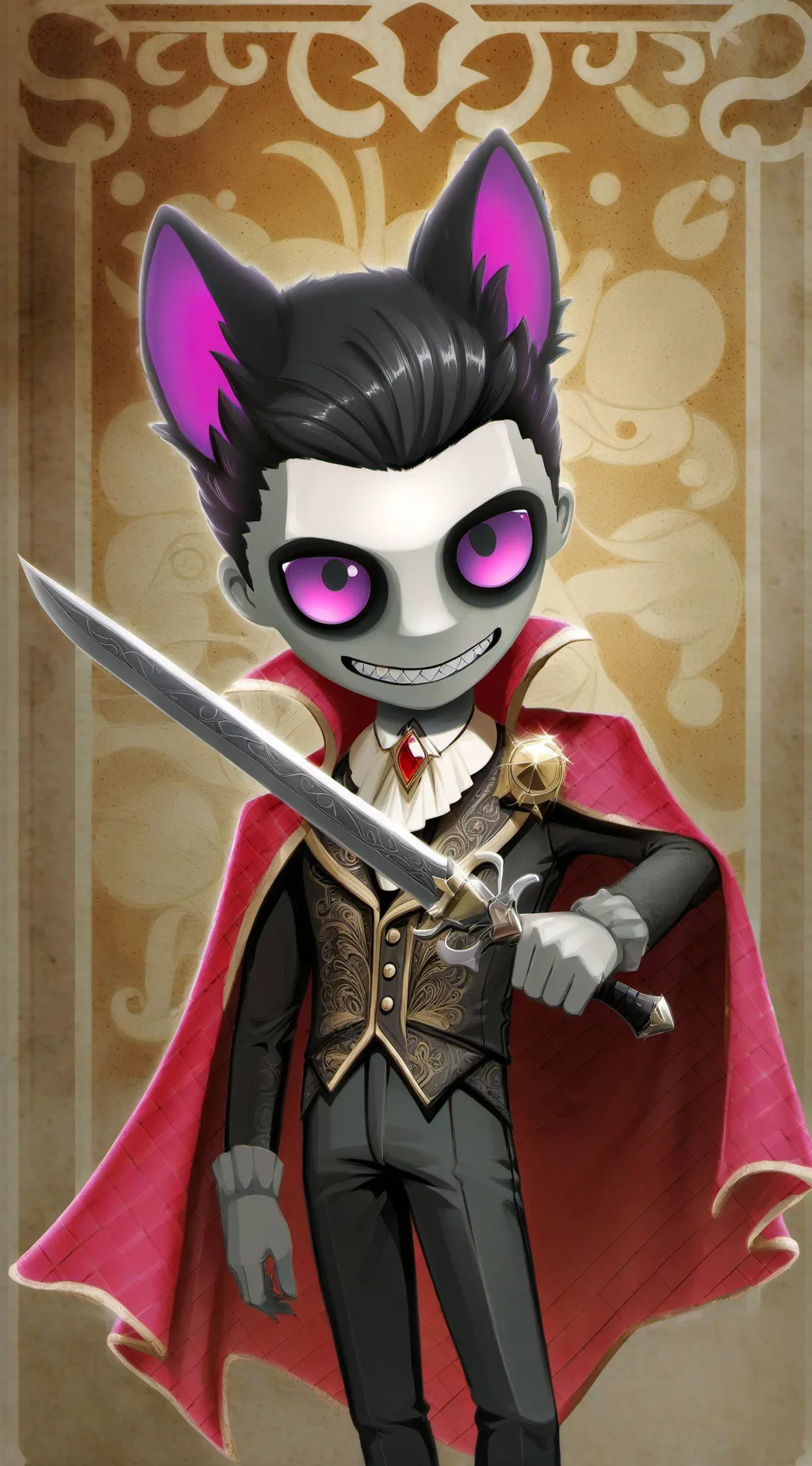 ai character: Dandy parte 1 background