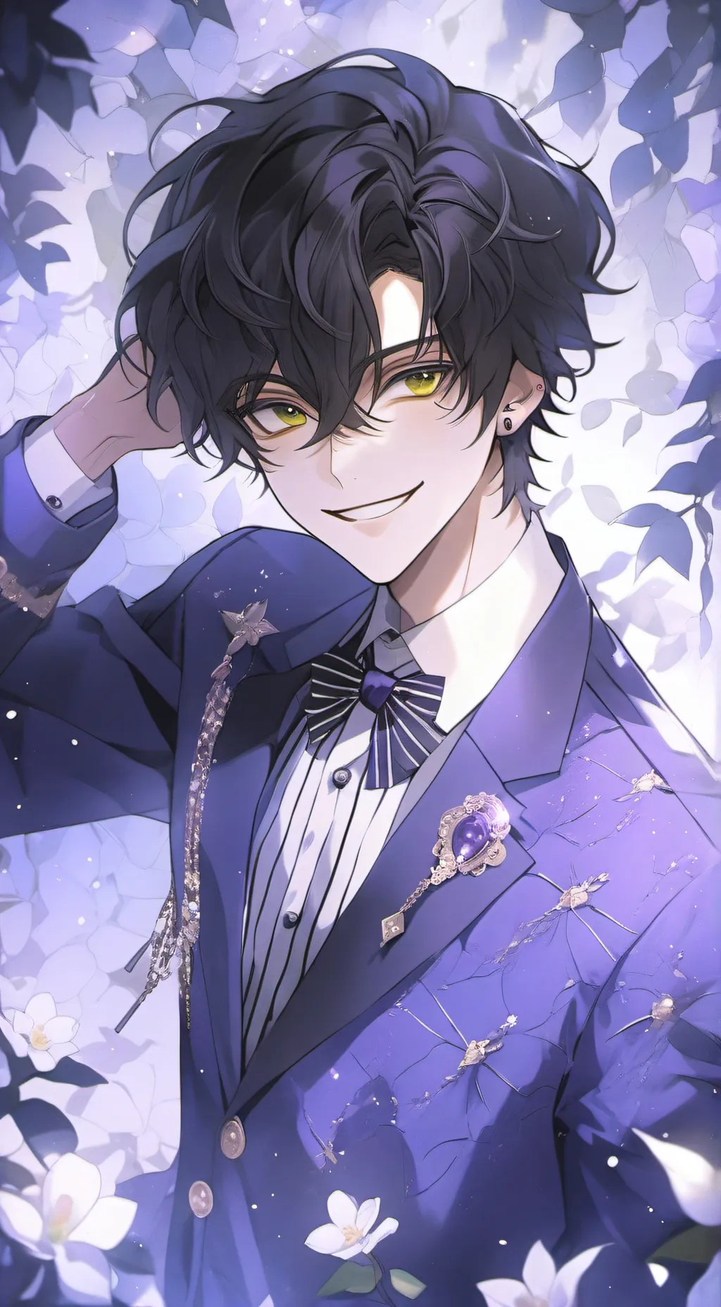 ai character: adam background