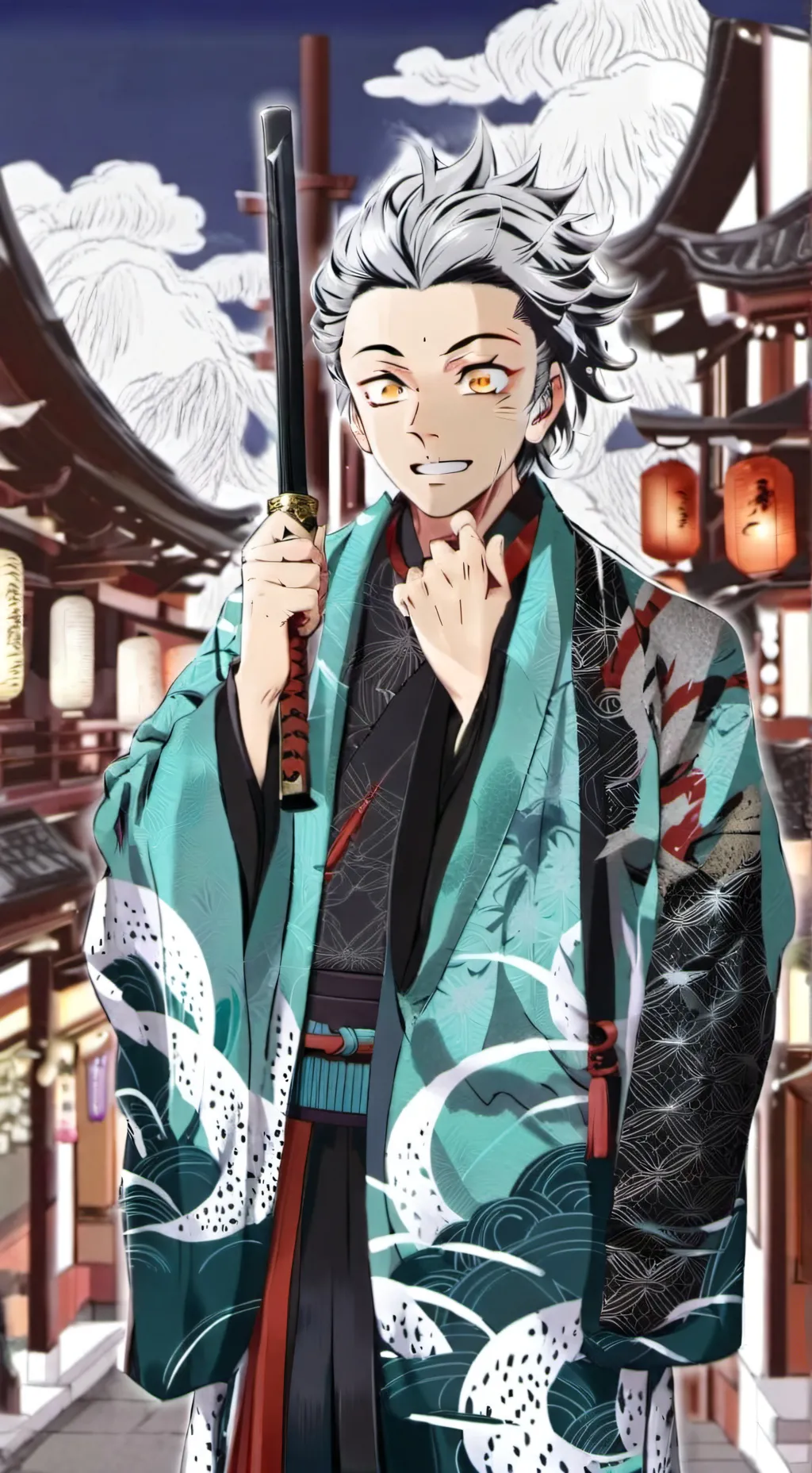 ai character: Tengen Uzui background