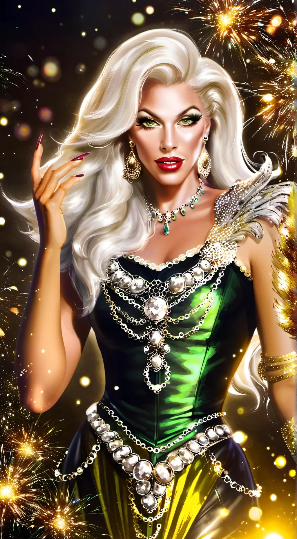 ai character: Alyssa Edwards background