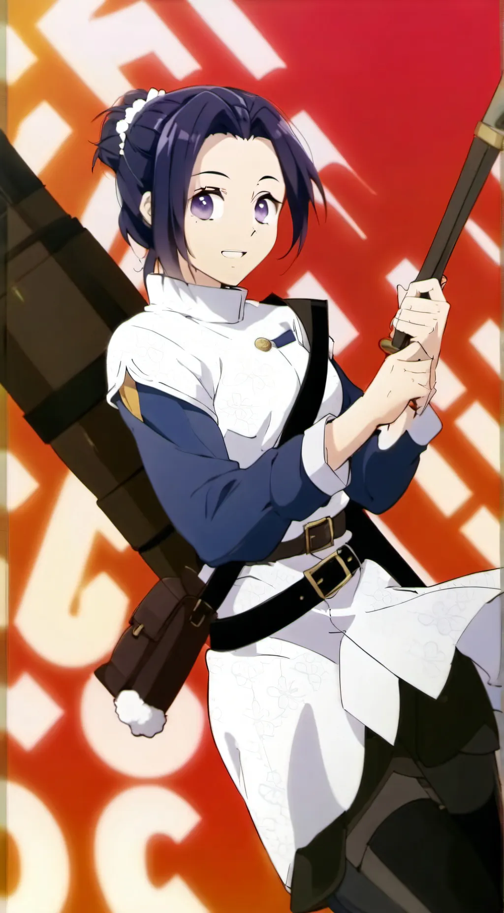 ai character: KNY REUNION background