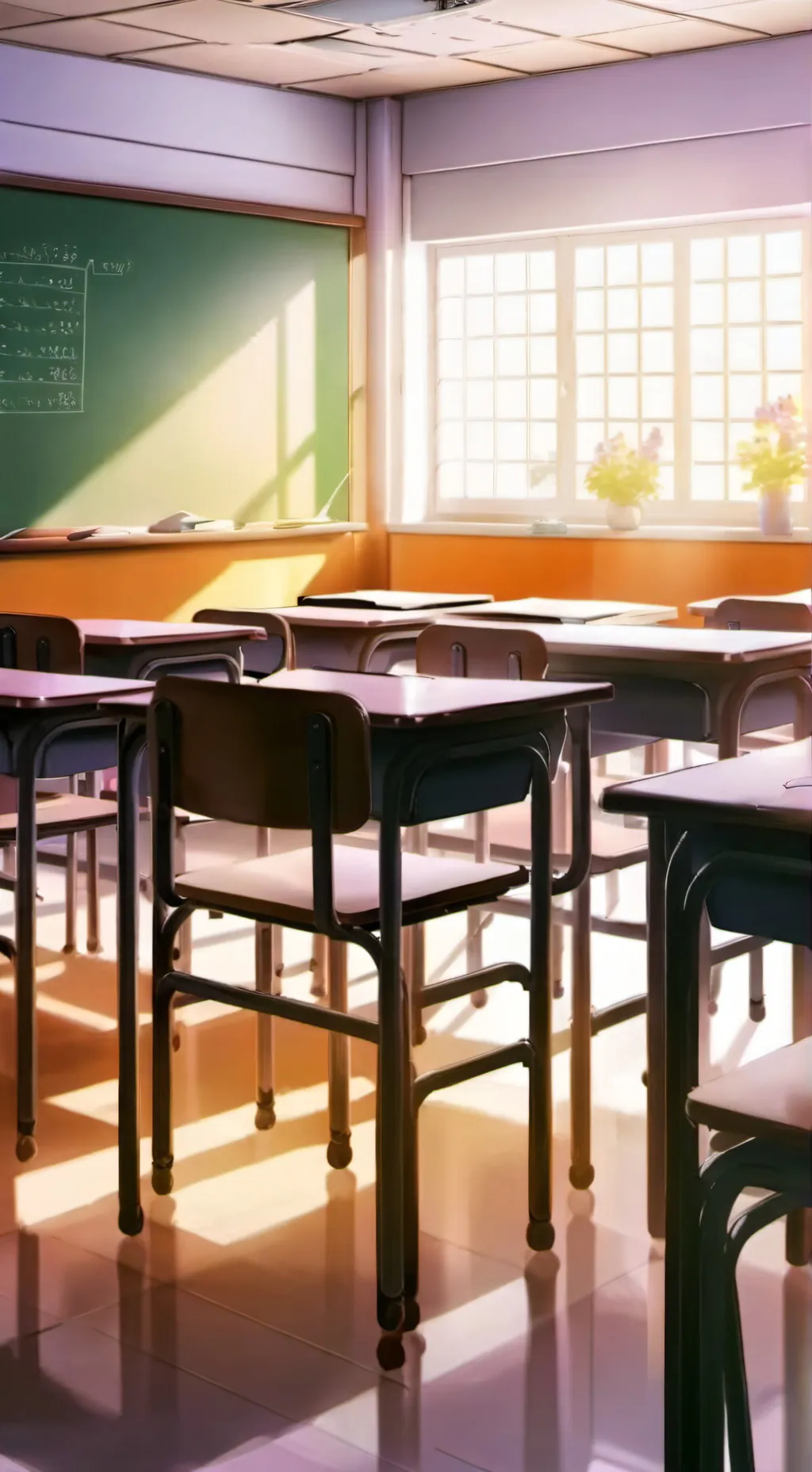 ai character: School background