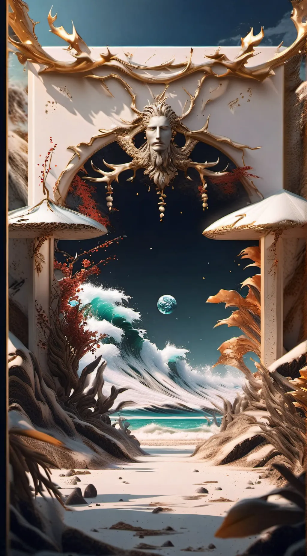 ai character: ~Dw Beach! background