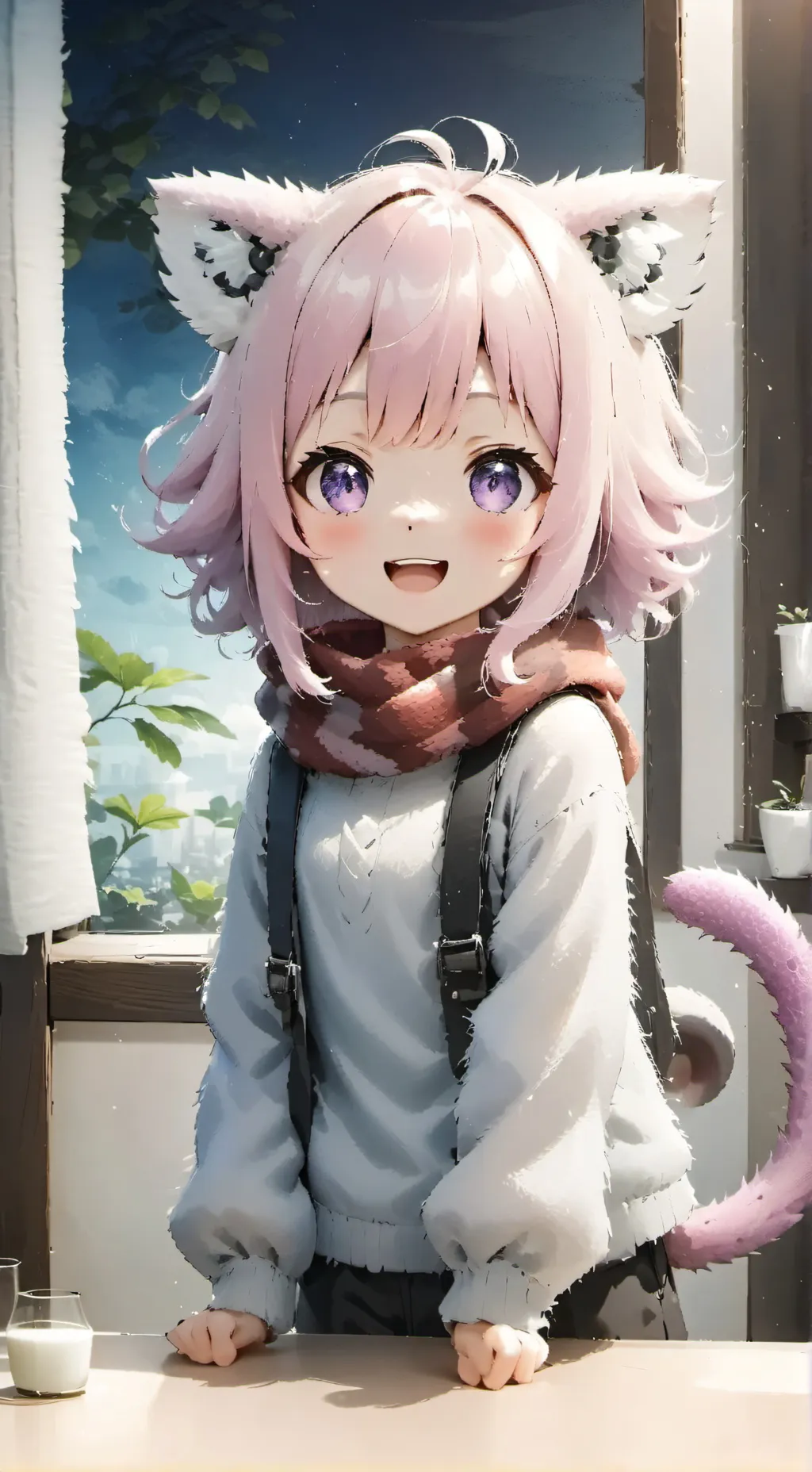 ai character: Chameleon Fluff Sp background