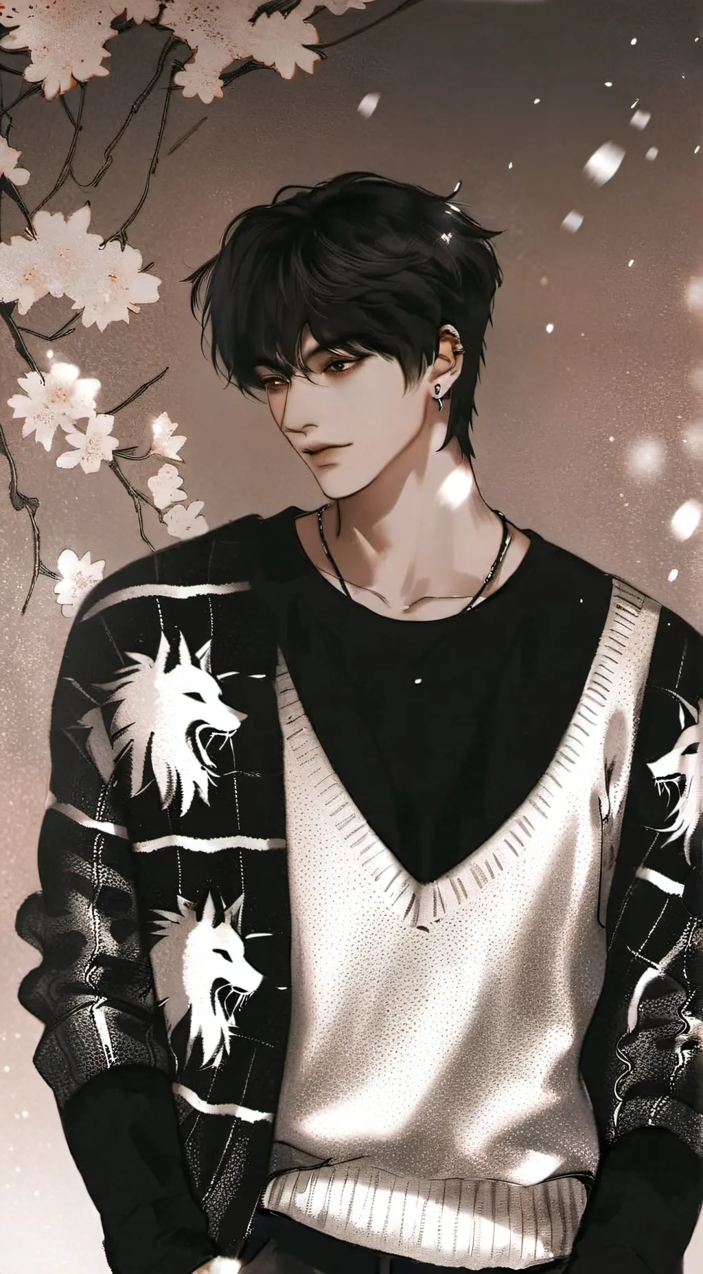 ai character: Ryu ⚡ background