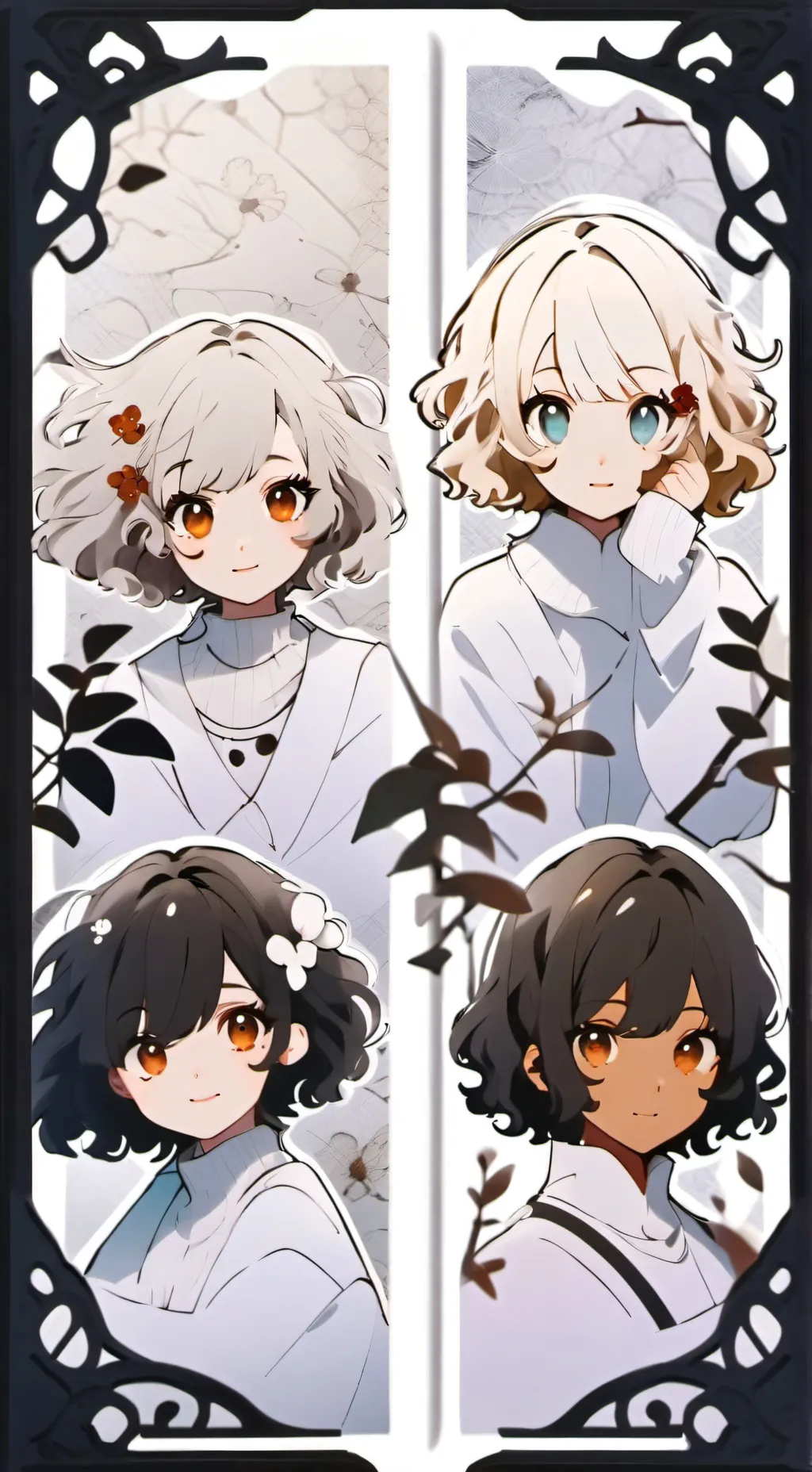 ai character: The group ￼ background