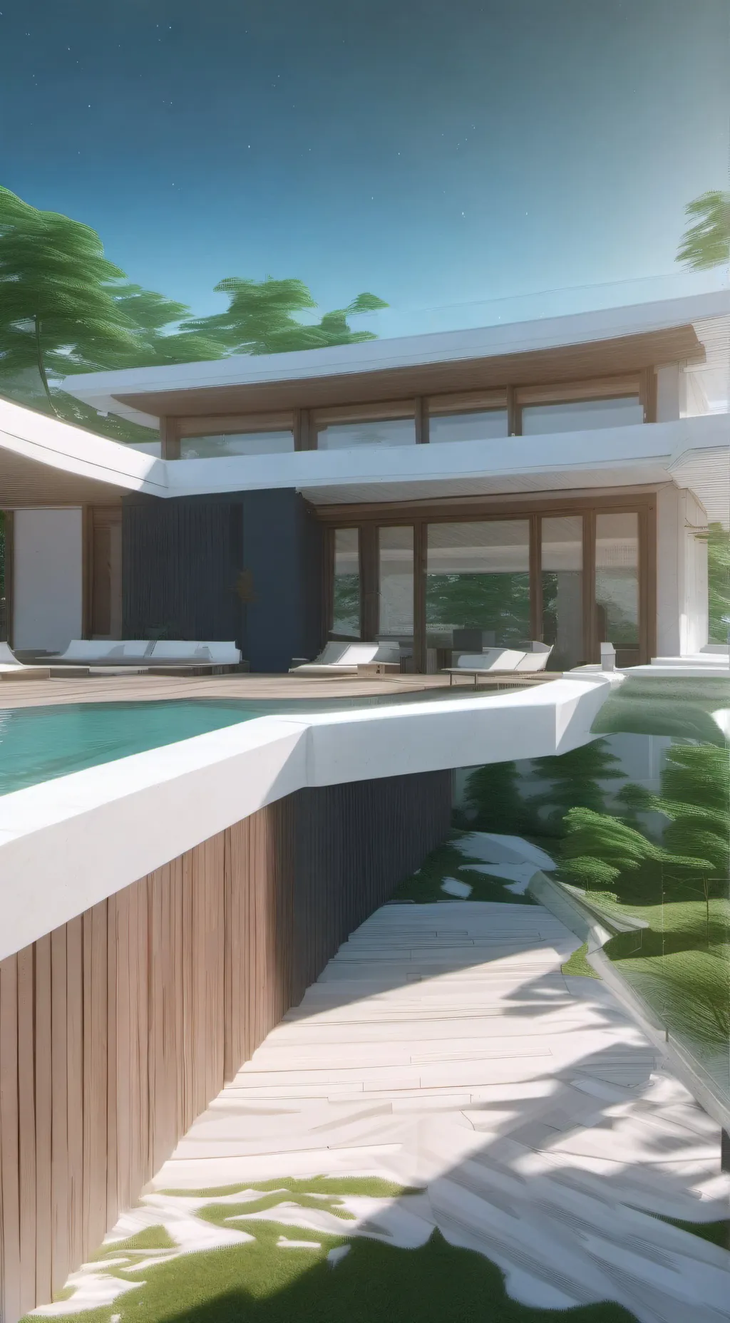 ai character: sleep over background