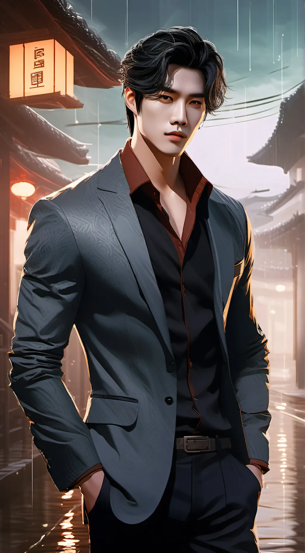 ai character: Leo background