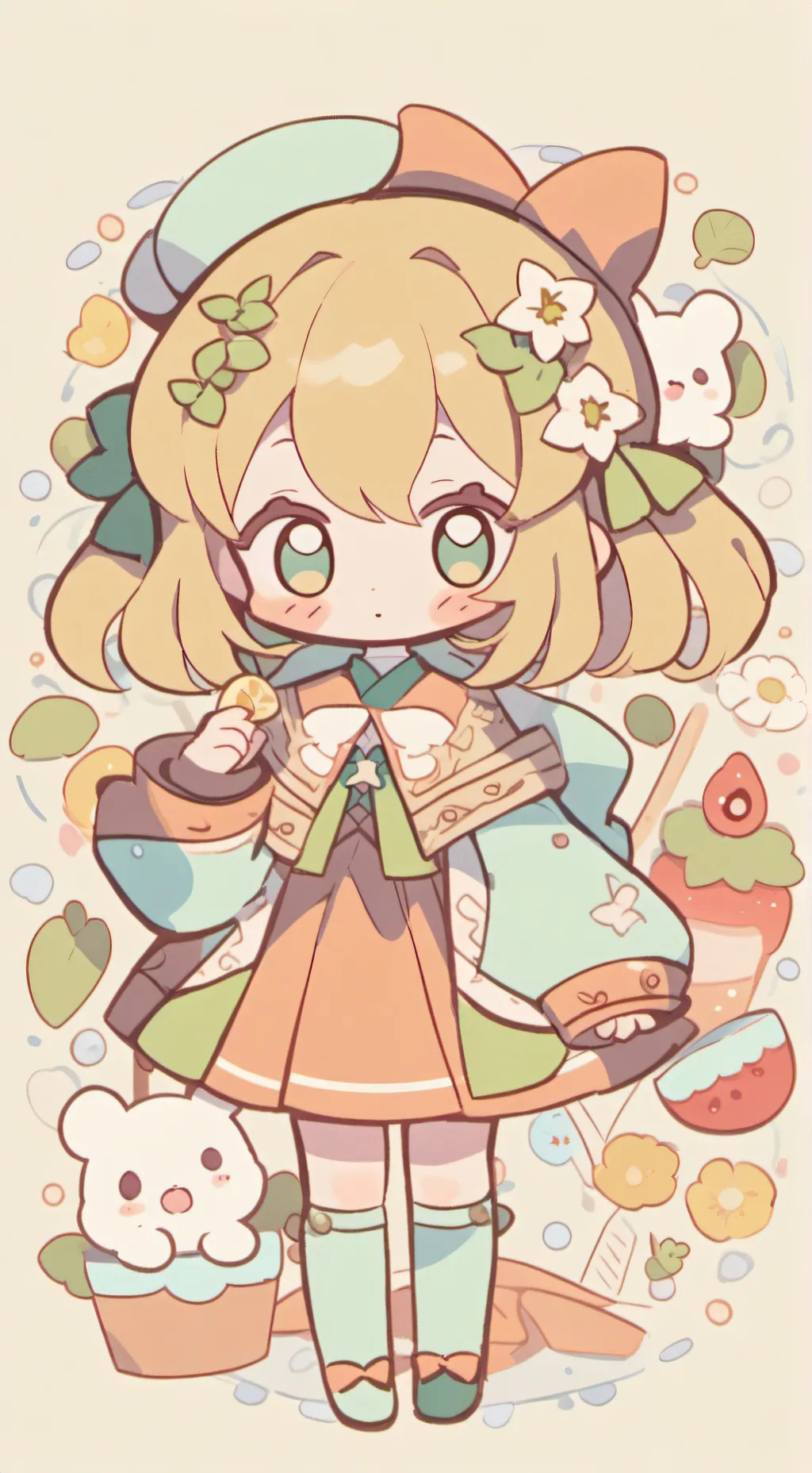 ai character: •🌈~Guarderia~🌈• background