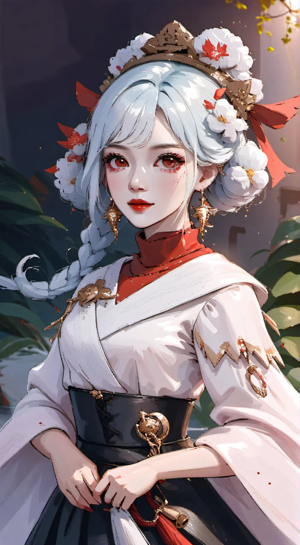 ai character: miku background