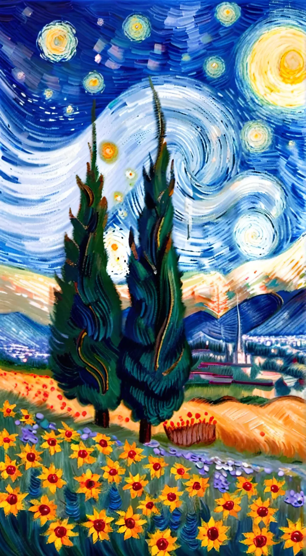 ai character: Siri  background