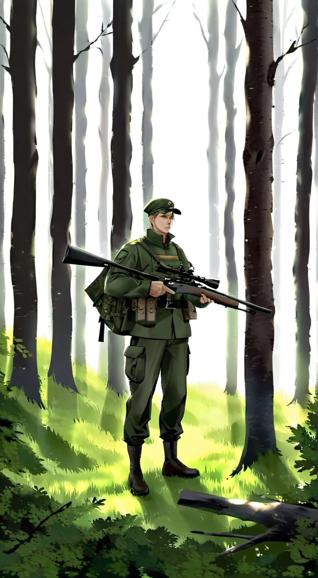 ai character: the English war background