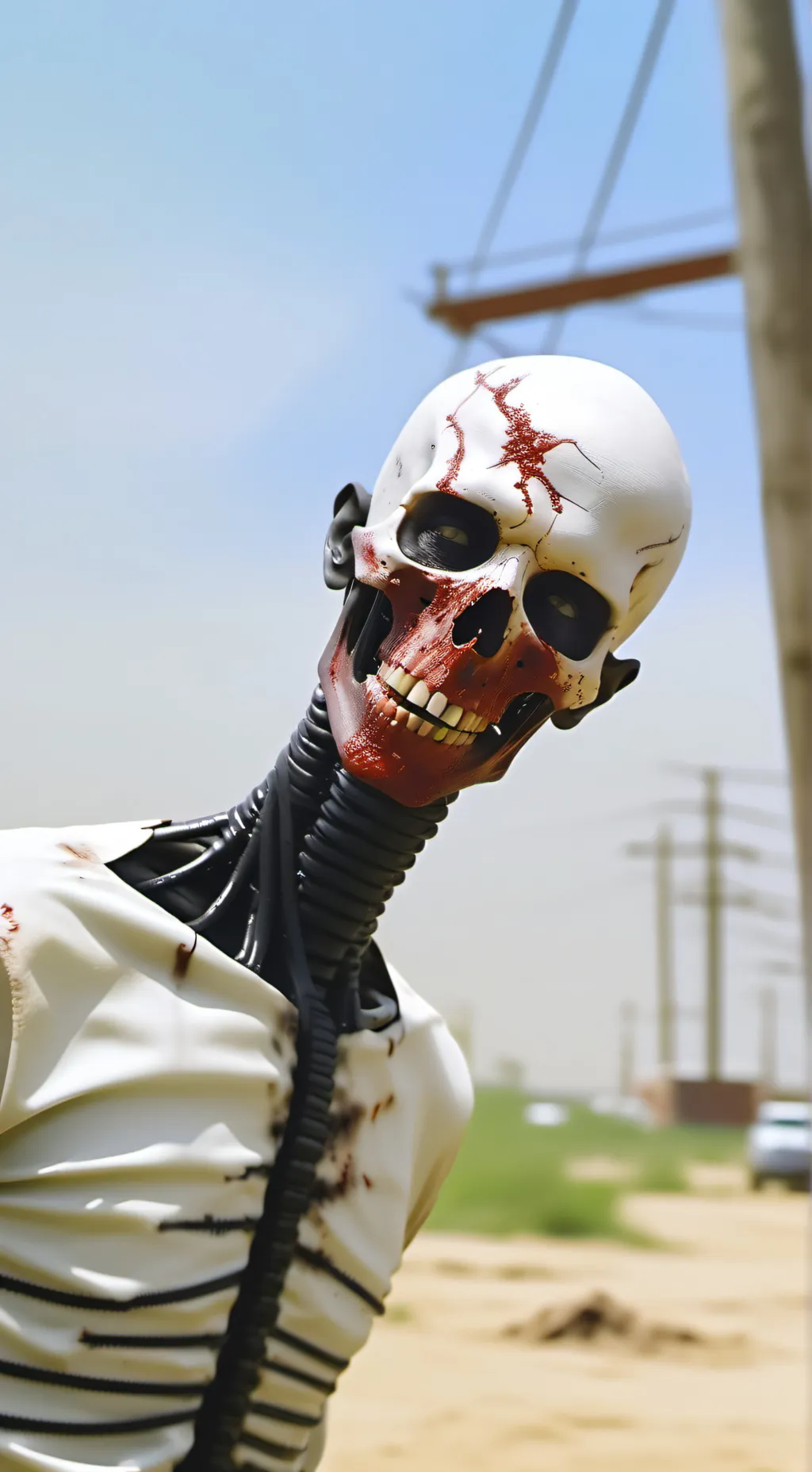 ai character: infection AU background