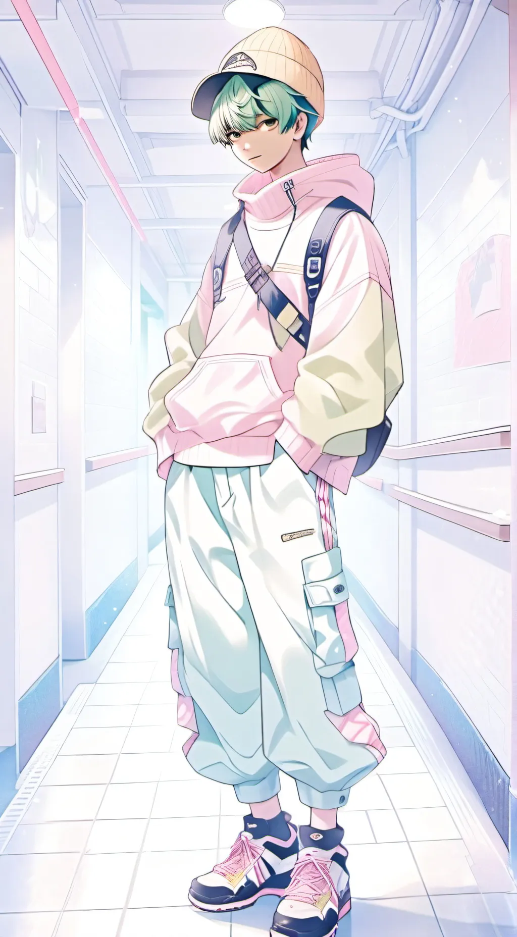 ai character: Max background