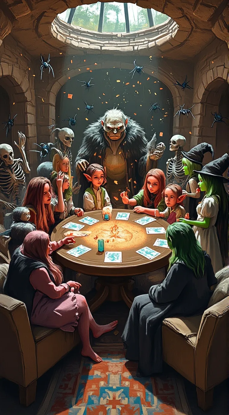 ai character: Your First Dungeon background