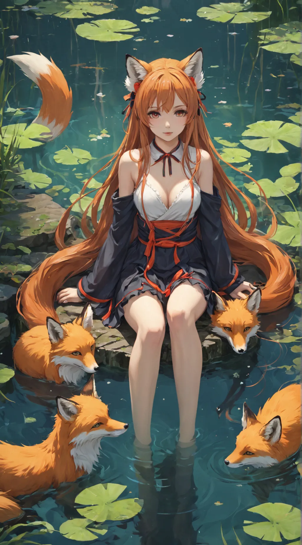 Talkie AI - Chat with 9 tail fox woman