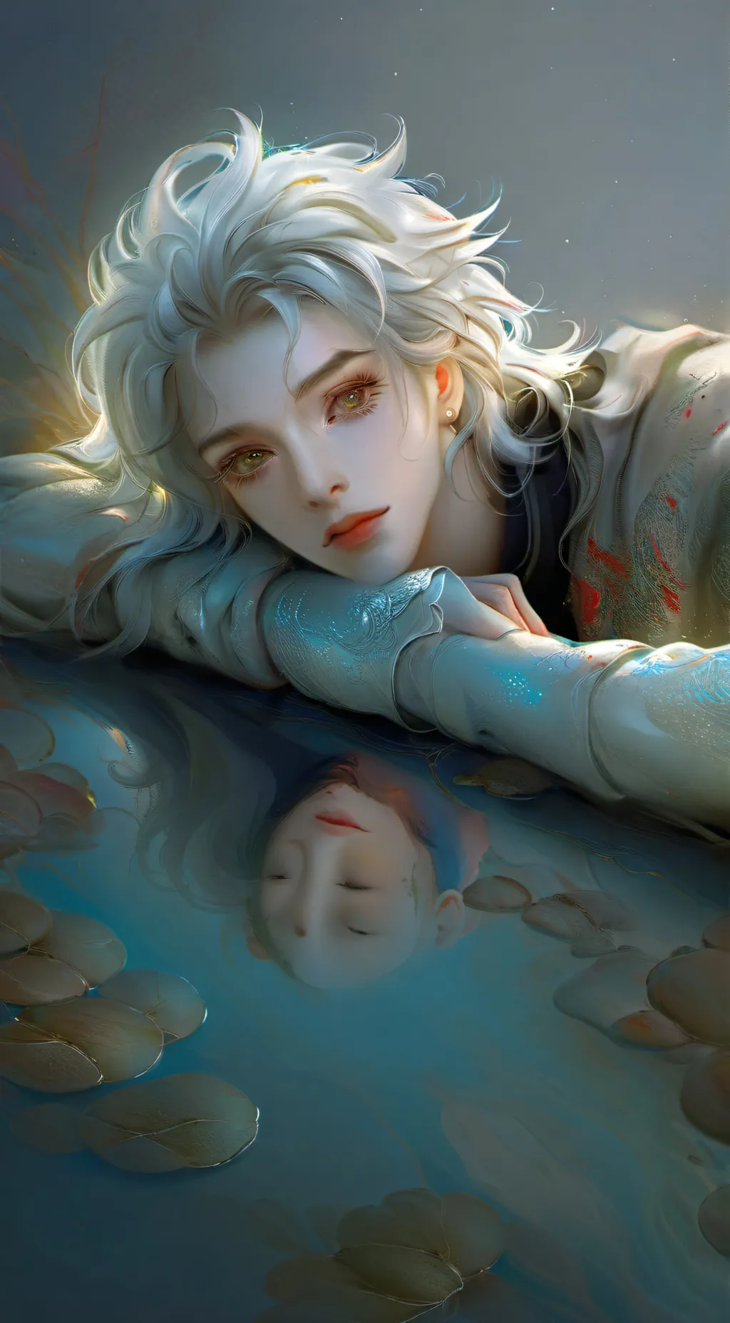 ai character: Sg sleepover background