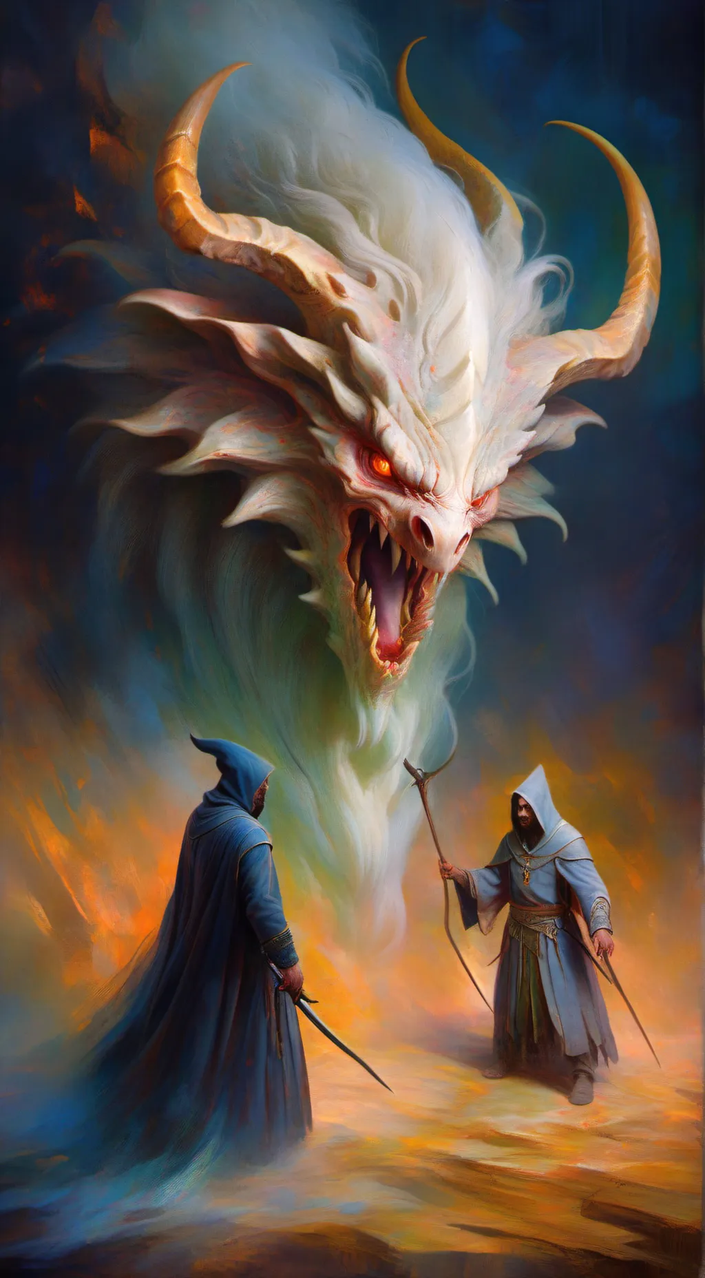 ai character: unholy creature  background